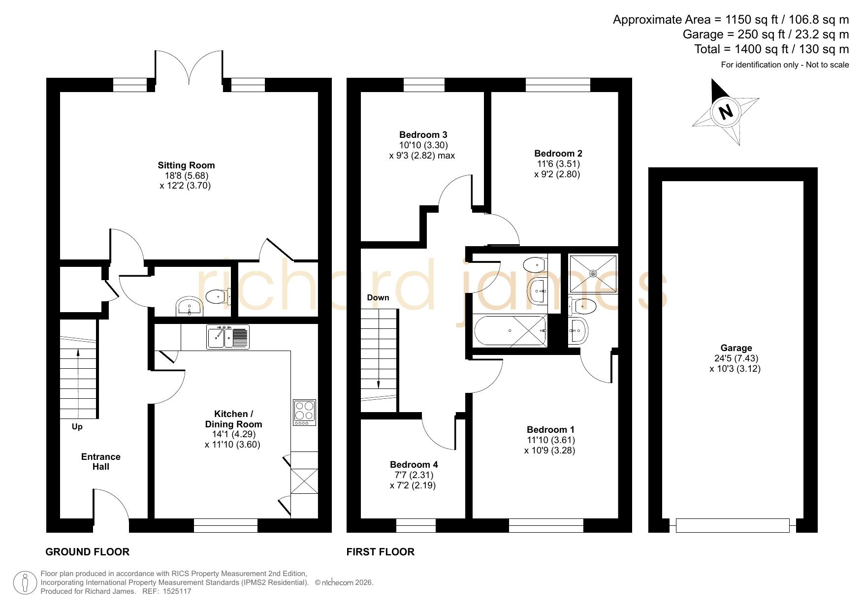 4, Cowleaze, Purton floorplan