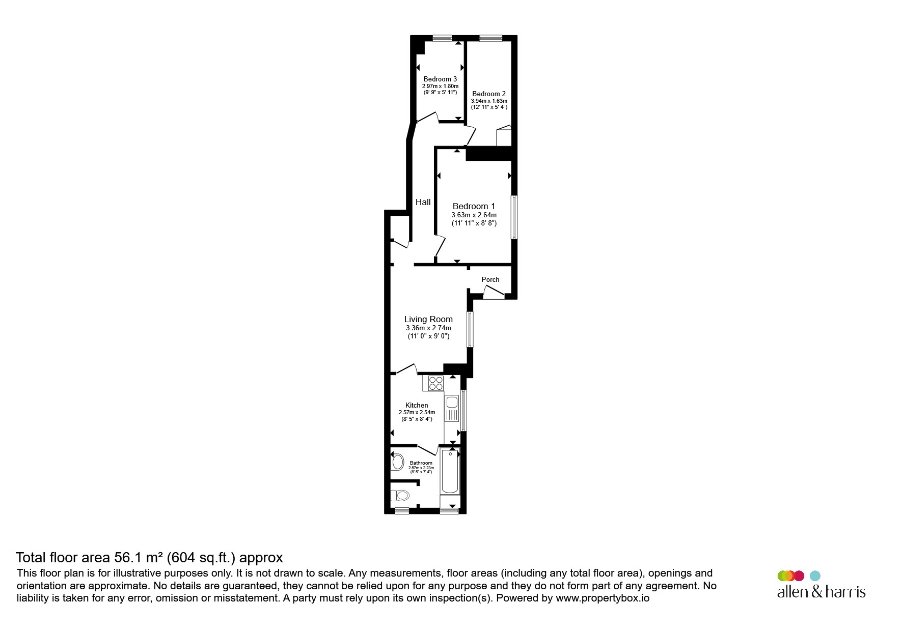 1a, Station Road, Swindon floorplan