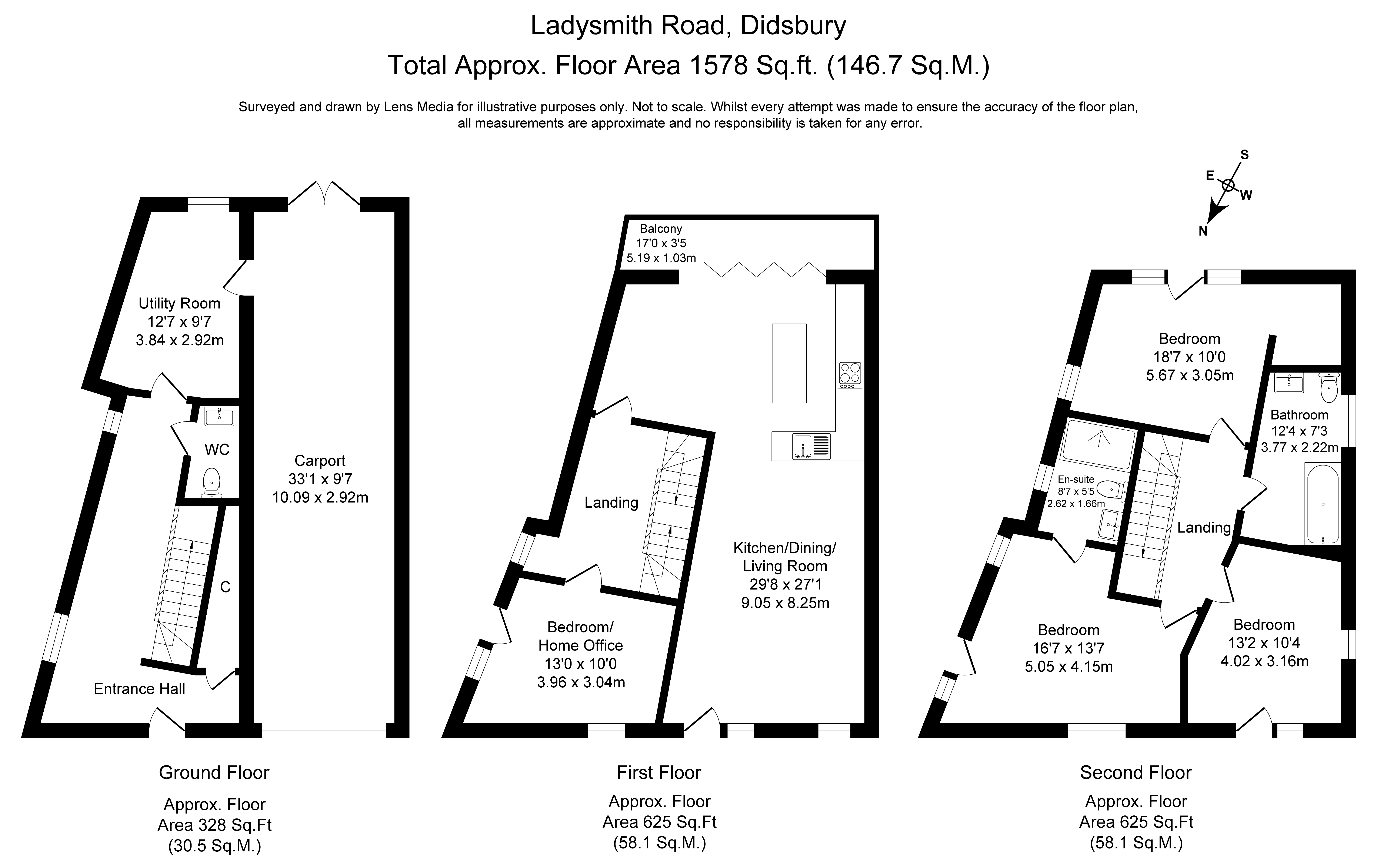 1, Ladysmith Road, Manchester floorplan