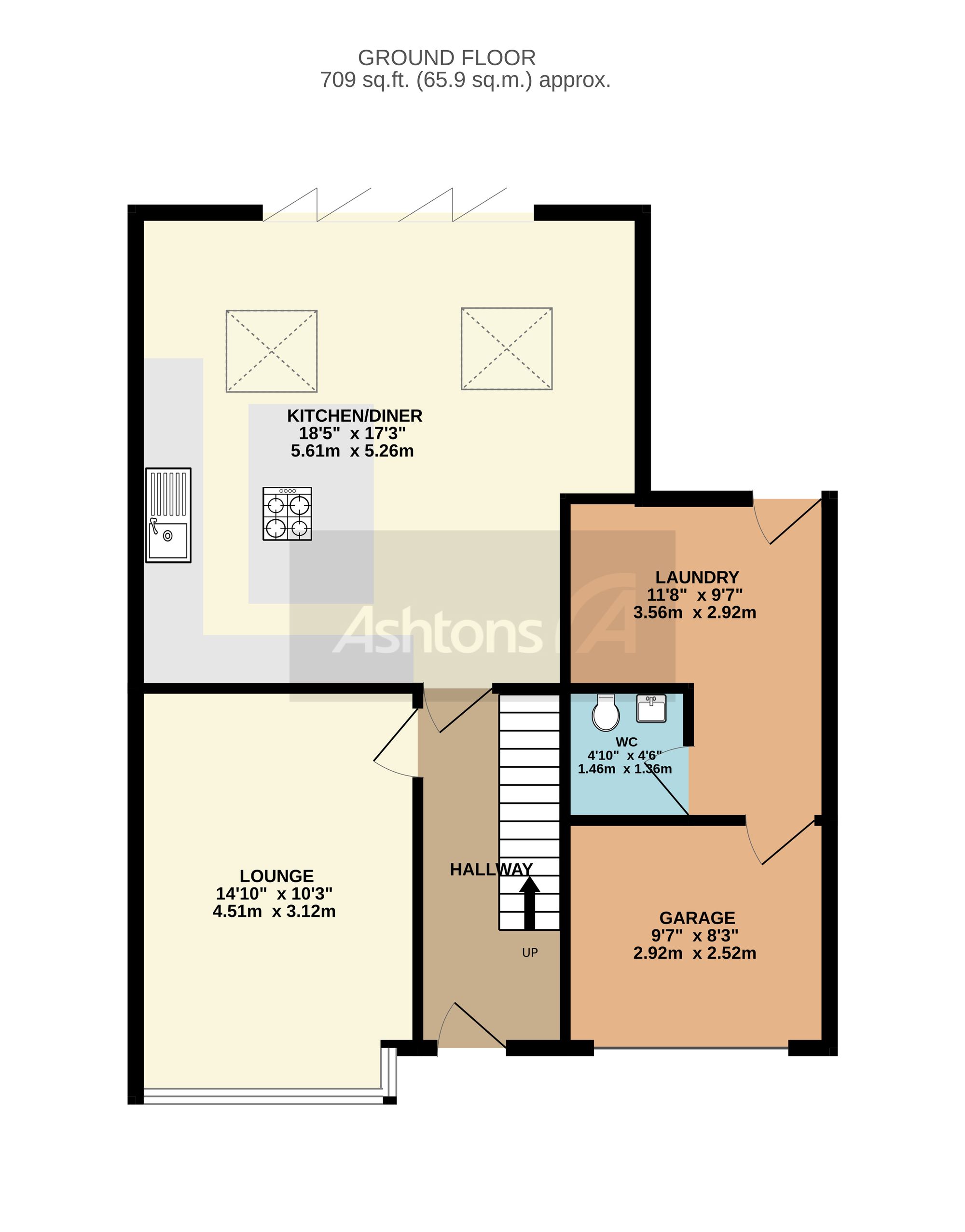 37 Jackson Avenue, Warrington floorplan