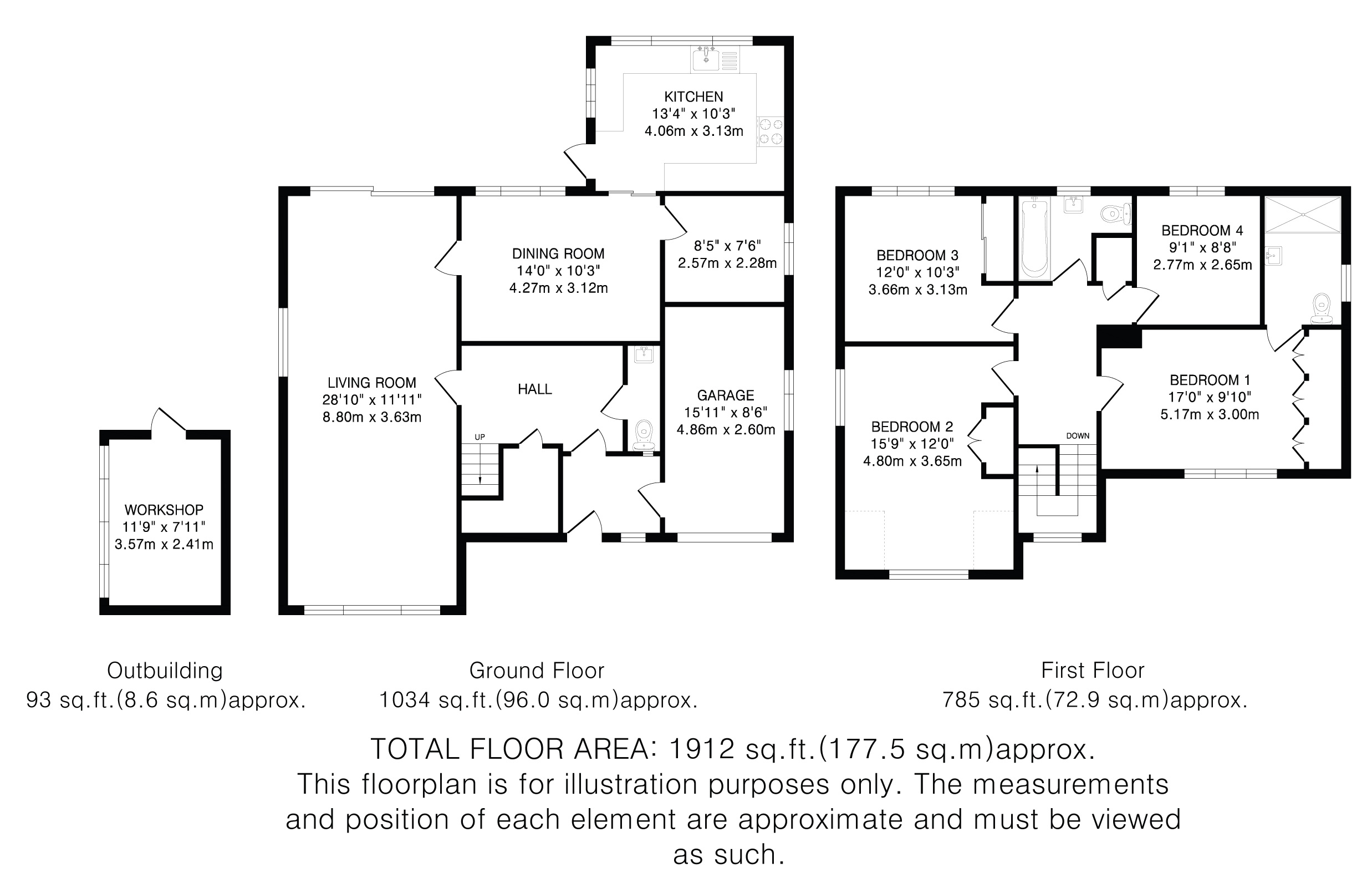 47, Gilpin Green, Hertfordshire floorplan