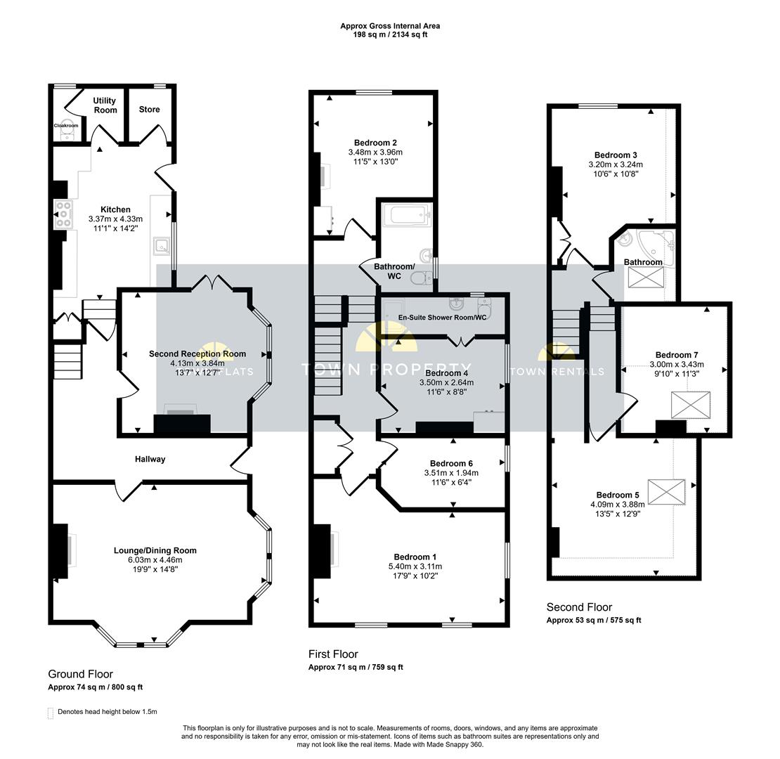 127, Whitley Road, Eastbourne floorplan