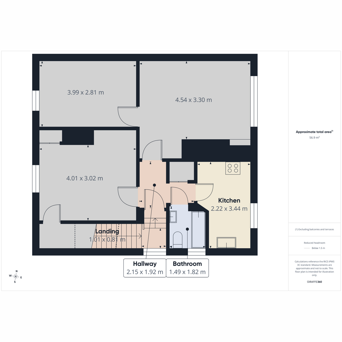23, Hillcrest Road, Turriff floorplan