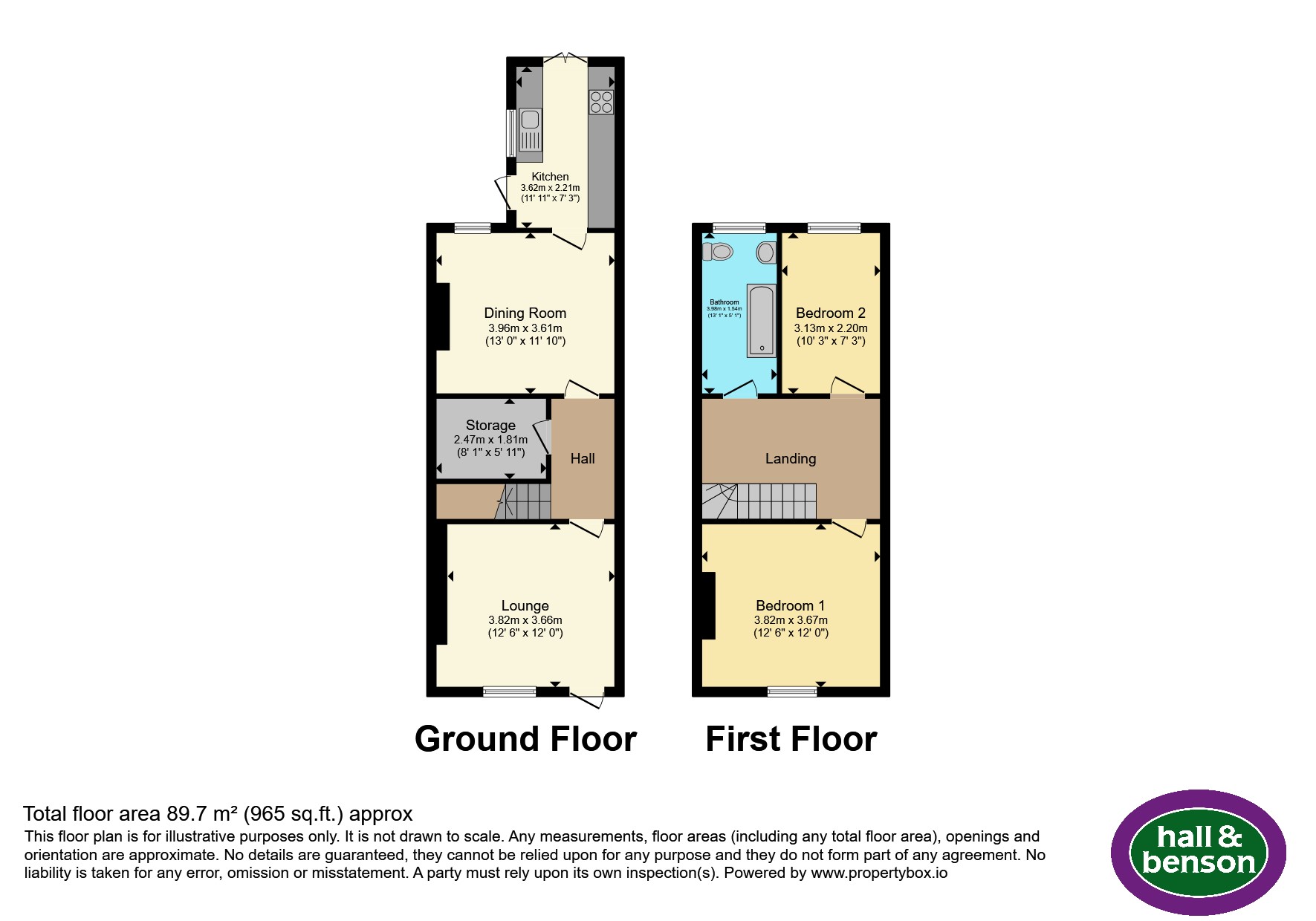 41, Peel Street, Nottingham floorplan