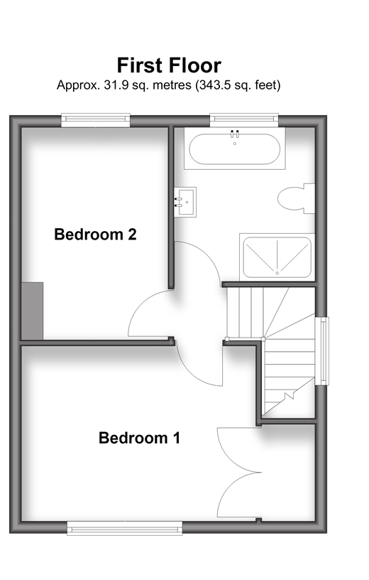 Gander Green Lane, Sutton floorplan