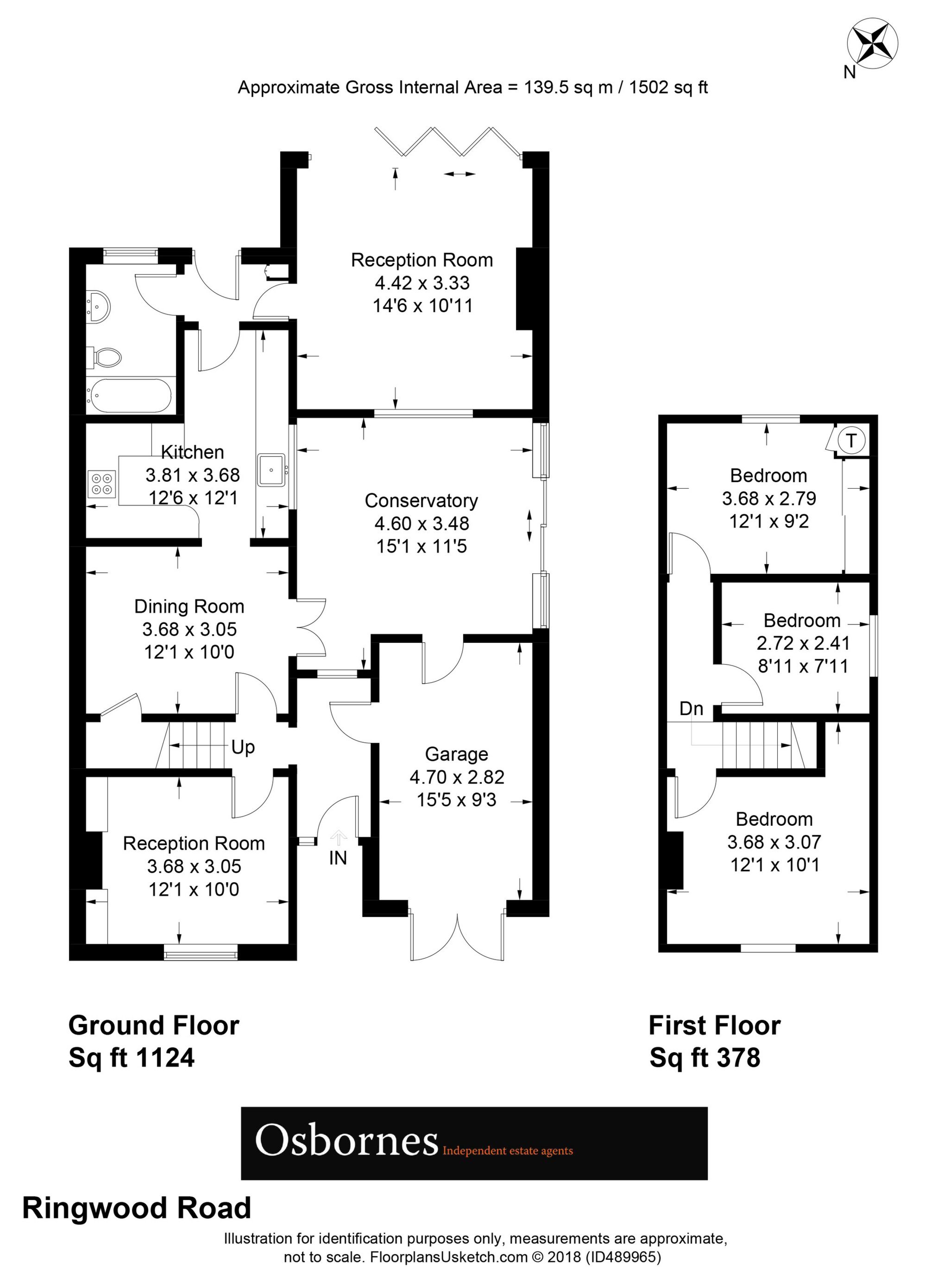 3 Bedrooms Semi-detached house for sale in Ringwood Road, Farnborough GU14