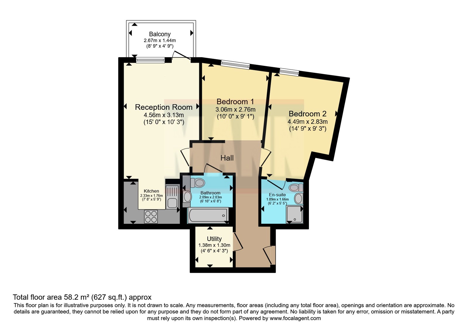174, Whitestone Way, Surrey floorplan