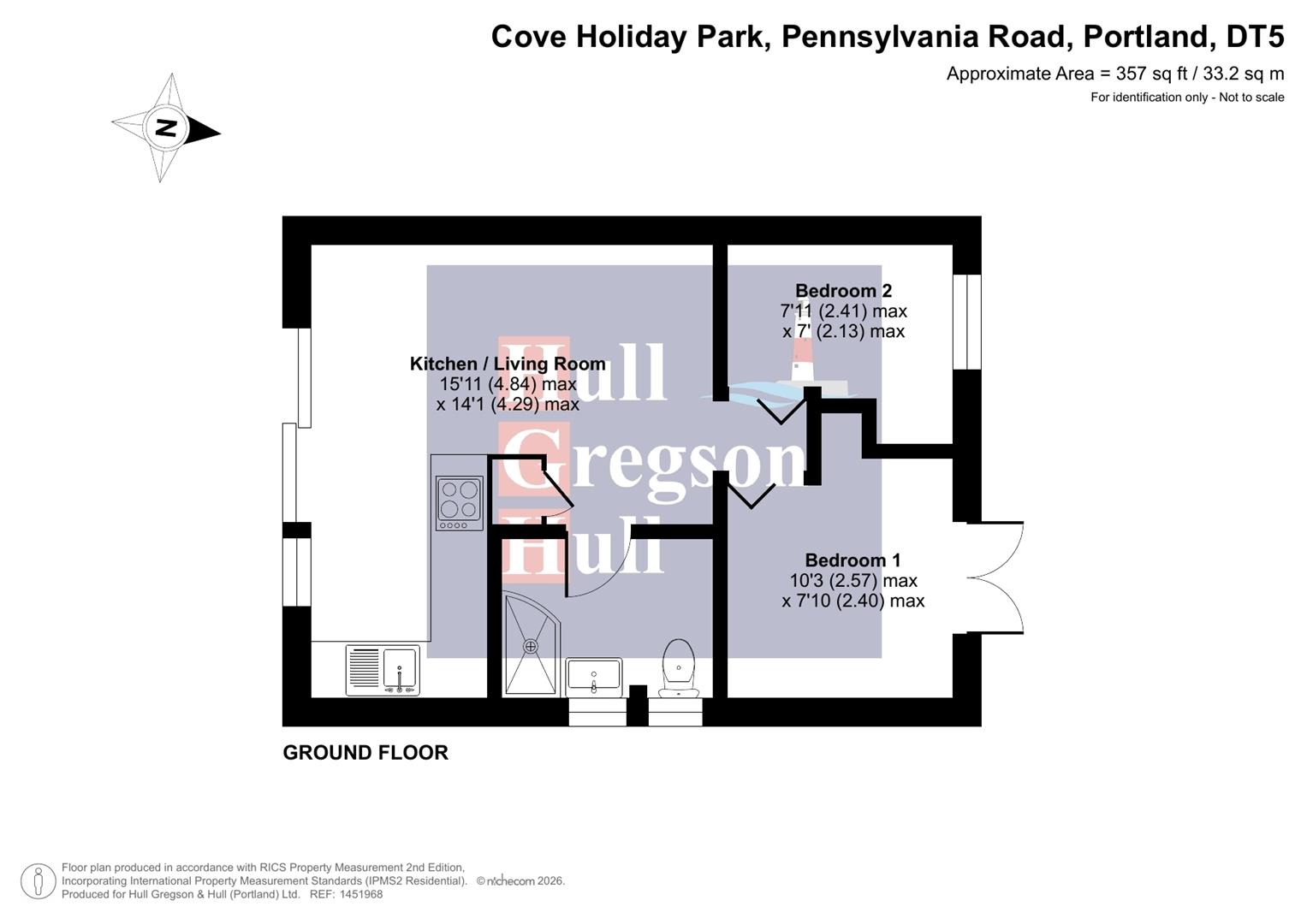 4, Cove Holiday Park, Pennsylvania Road, Portland floorplan