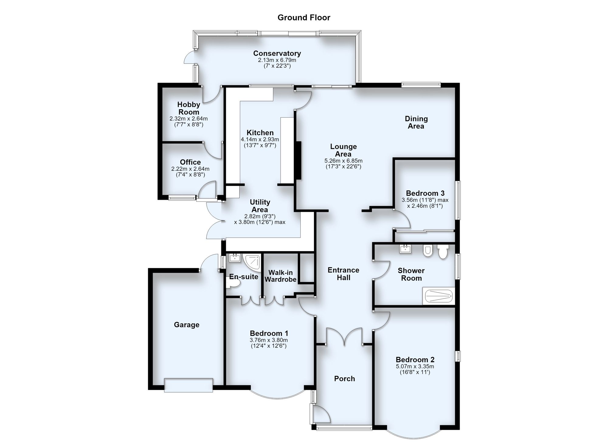 26 Barkestone Close, Milton Keynes floorplan