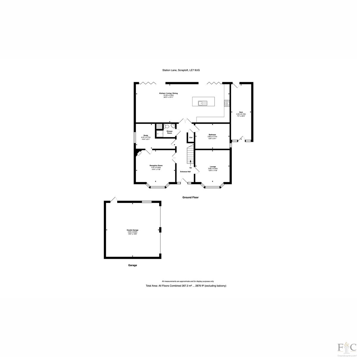 00, Station Road, Leicester floorplan