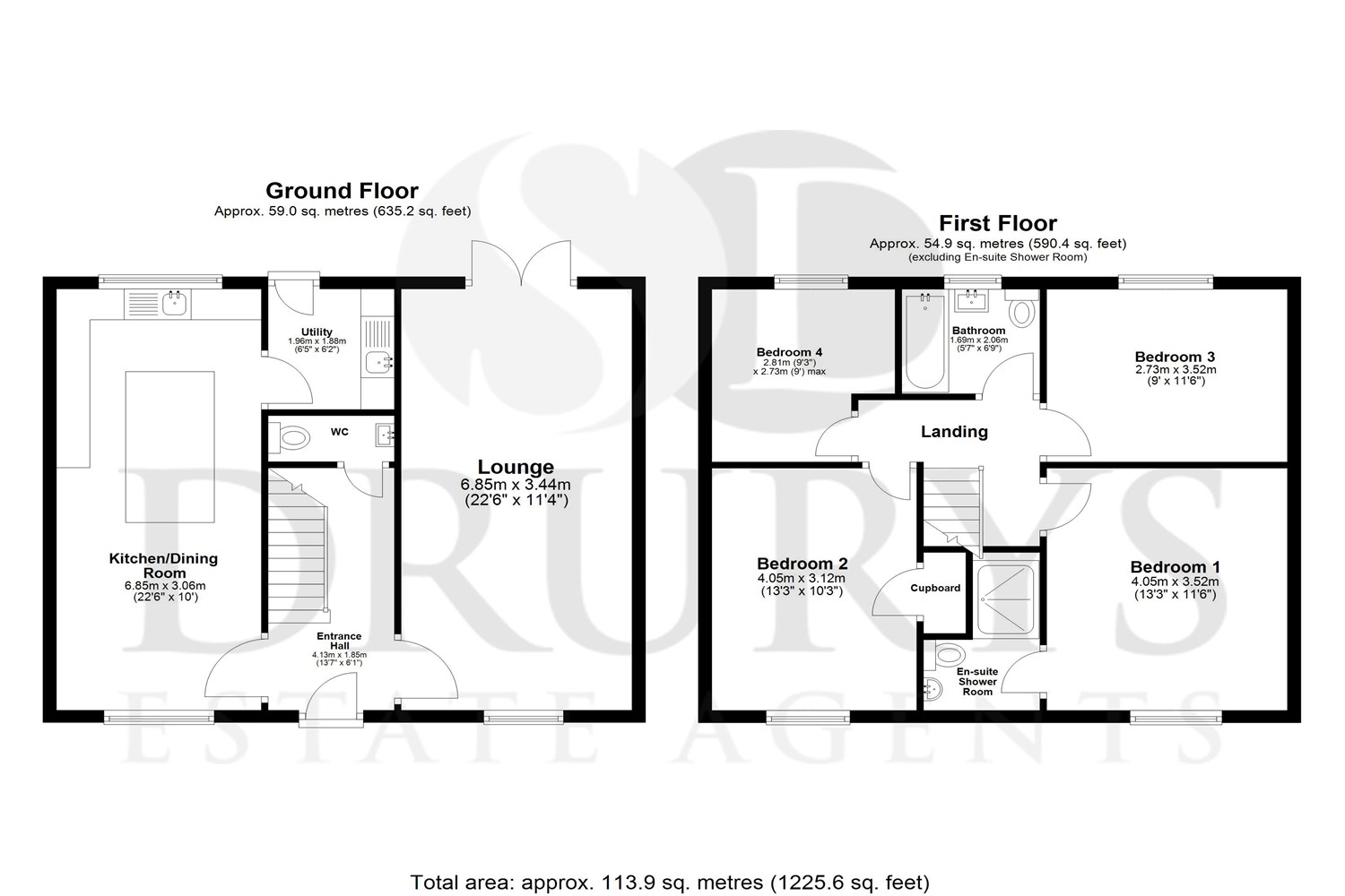 5, Sycamore Way, Kirton, Boston floorplan