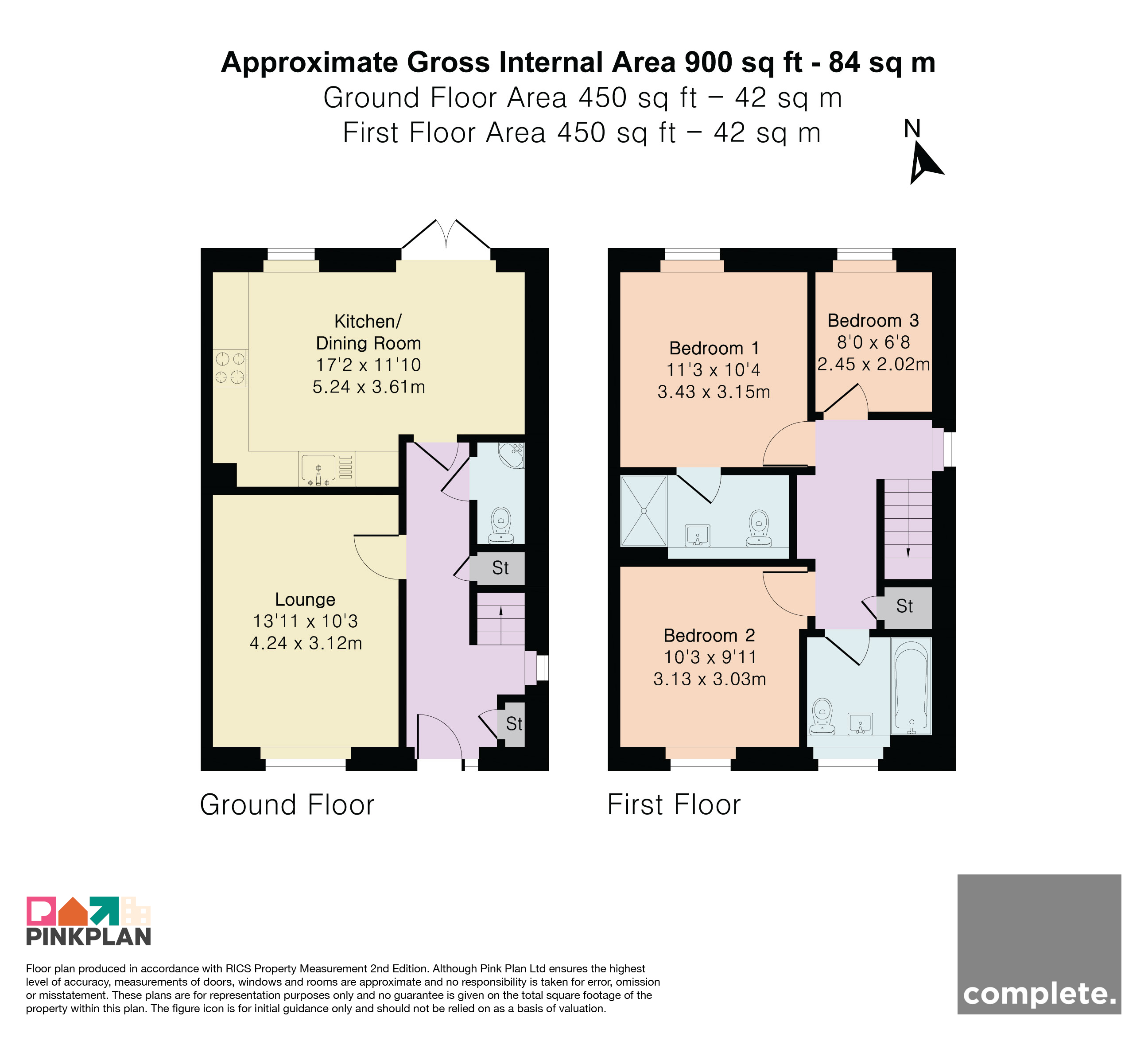 21, Chaffinch Rise, Exeter floorplan