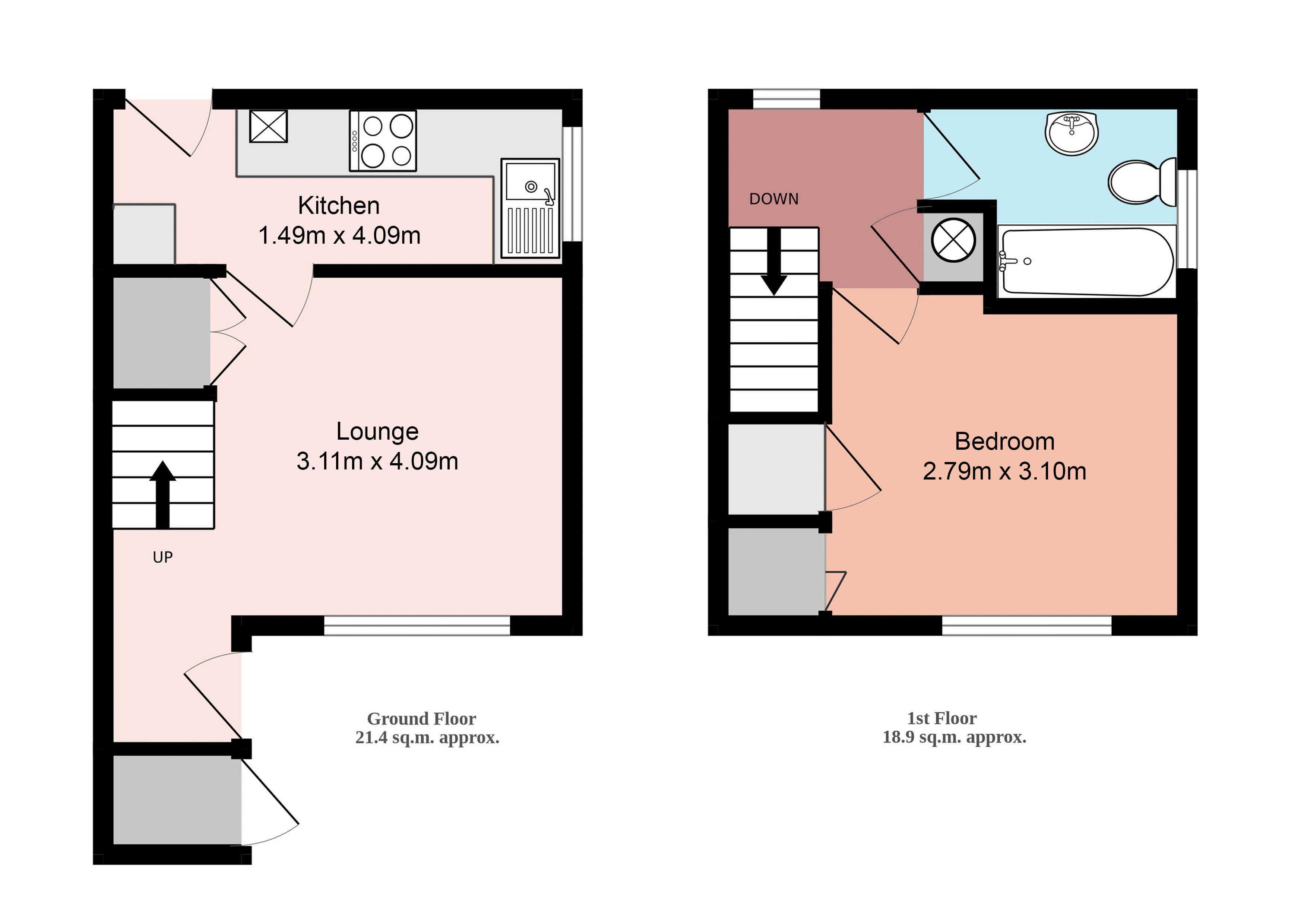 18, Meredith Gardens, Southampton floorplan