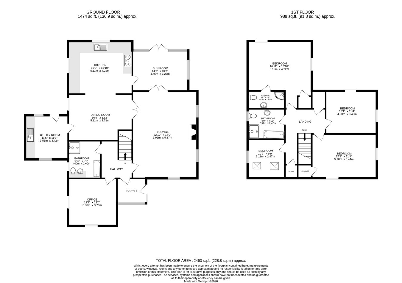 9, Maes Ffynnon, Haverfordwest floorplan