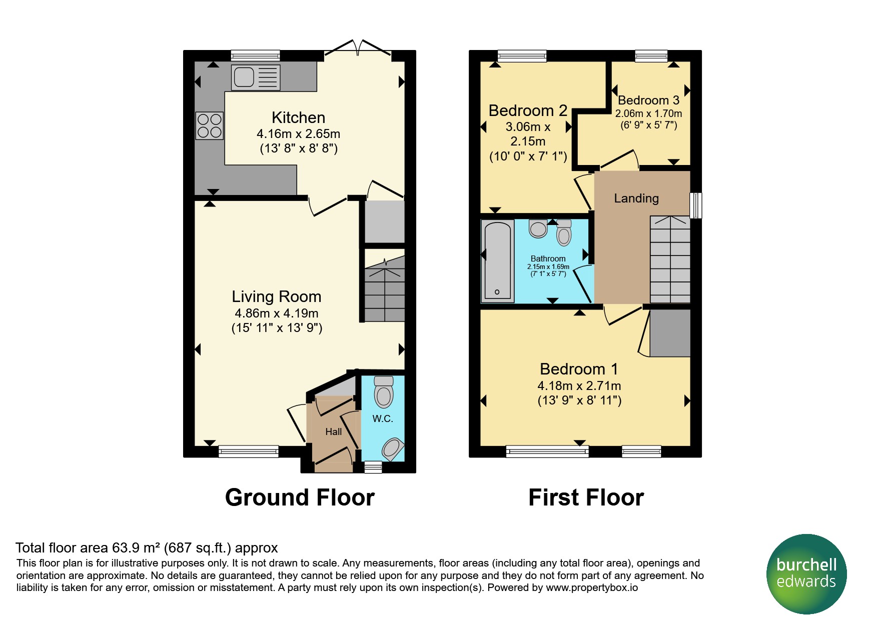 31, Sanderling Way, Mansfield floorplan
