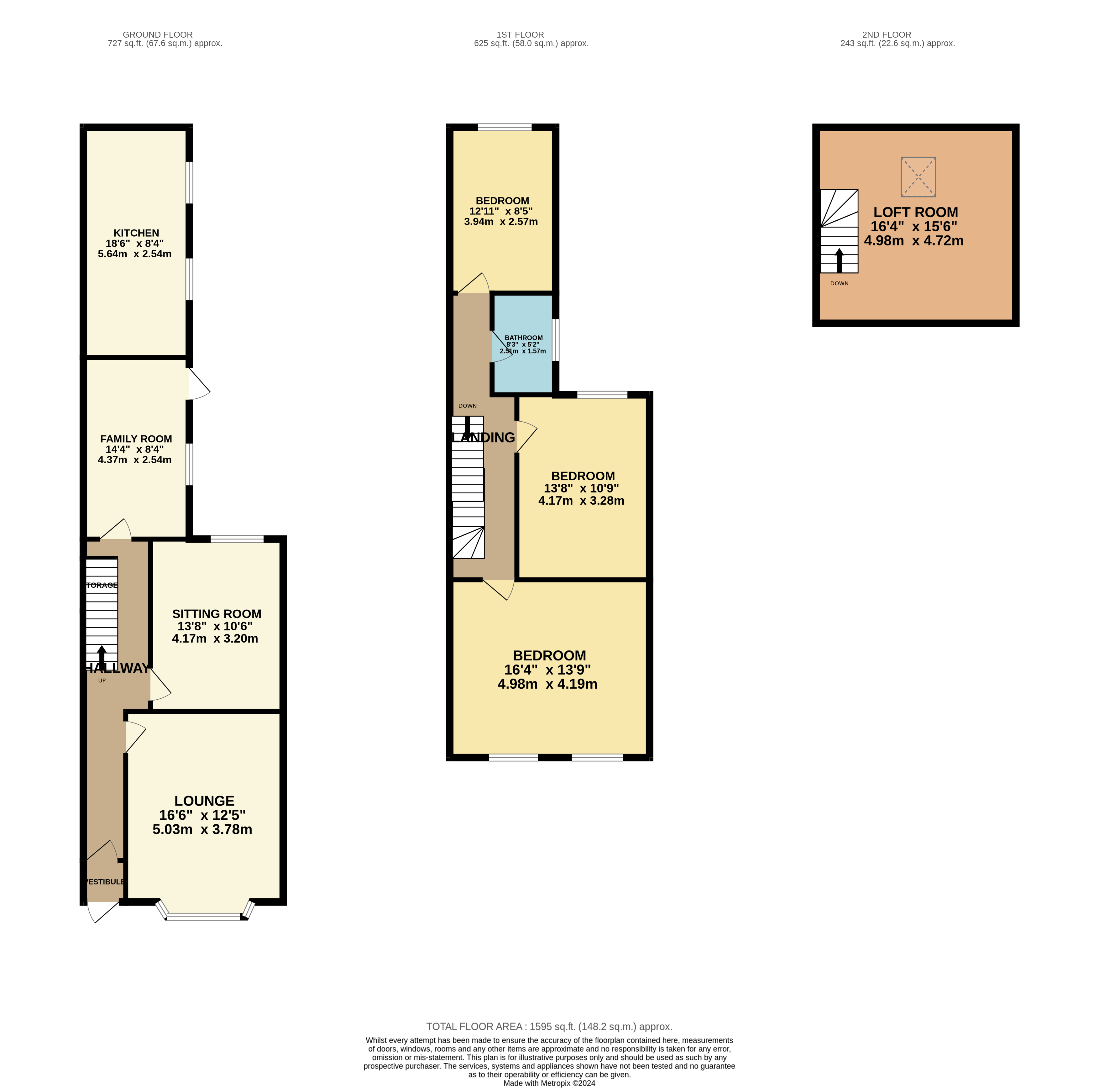 Lever Edge Lane, Bolton, Greater Manchester BL3, 3 bedroom terraced