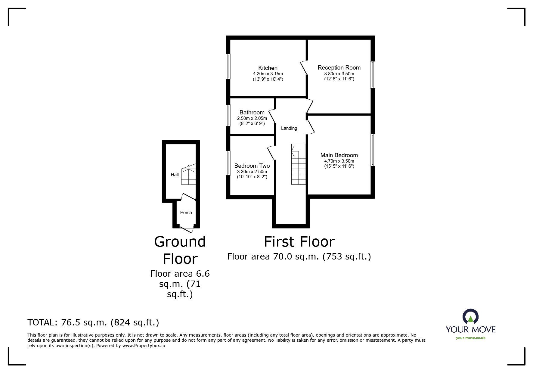 78, Athens Drive, Manchester floorplan