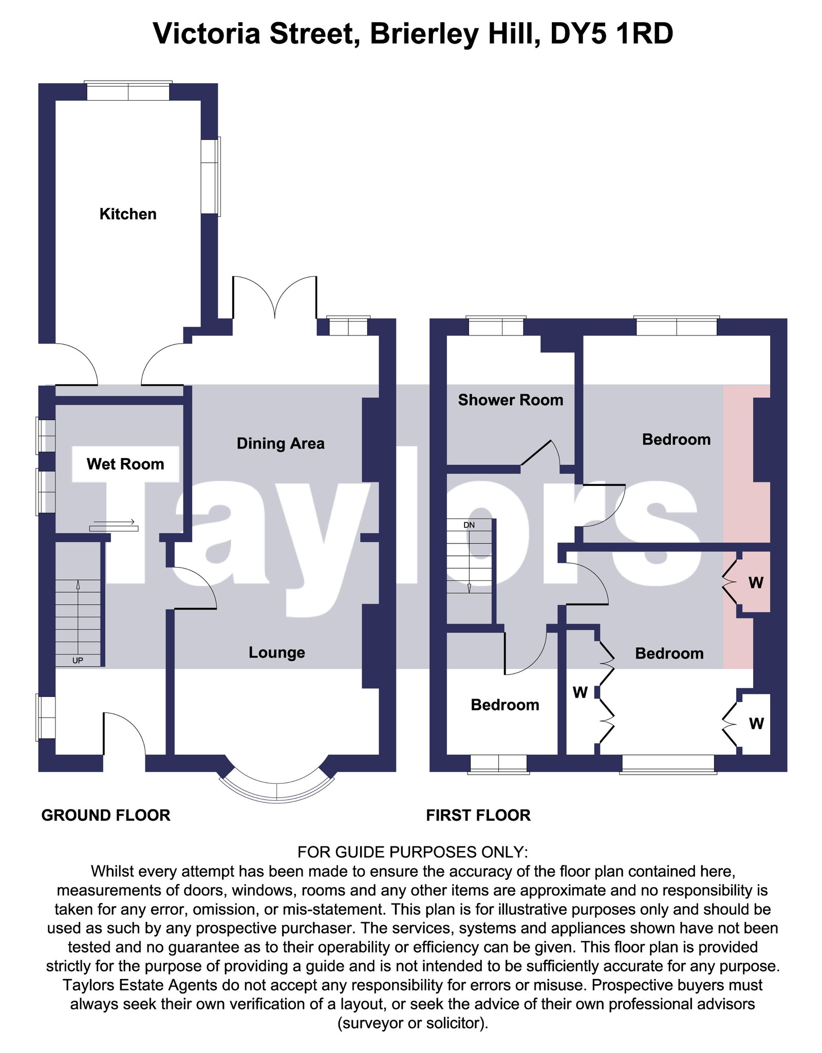 Kinfayne, Victoria Street, Brierley Hill floorplan