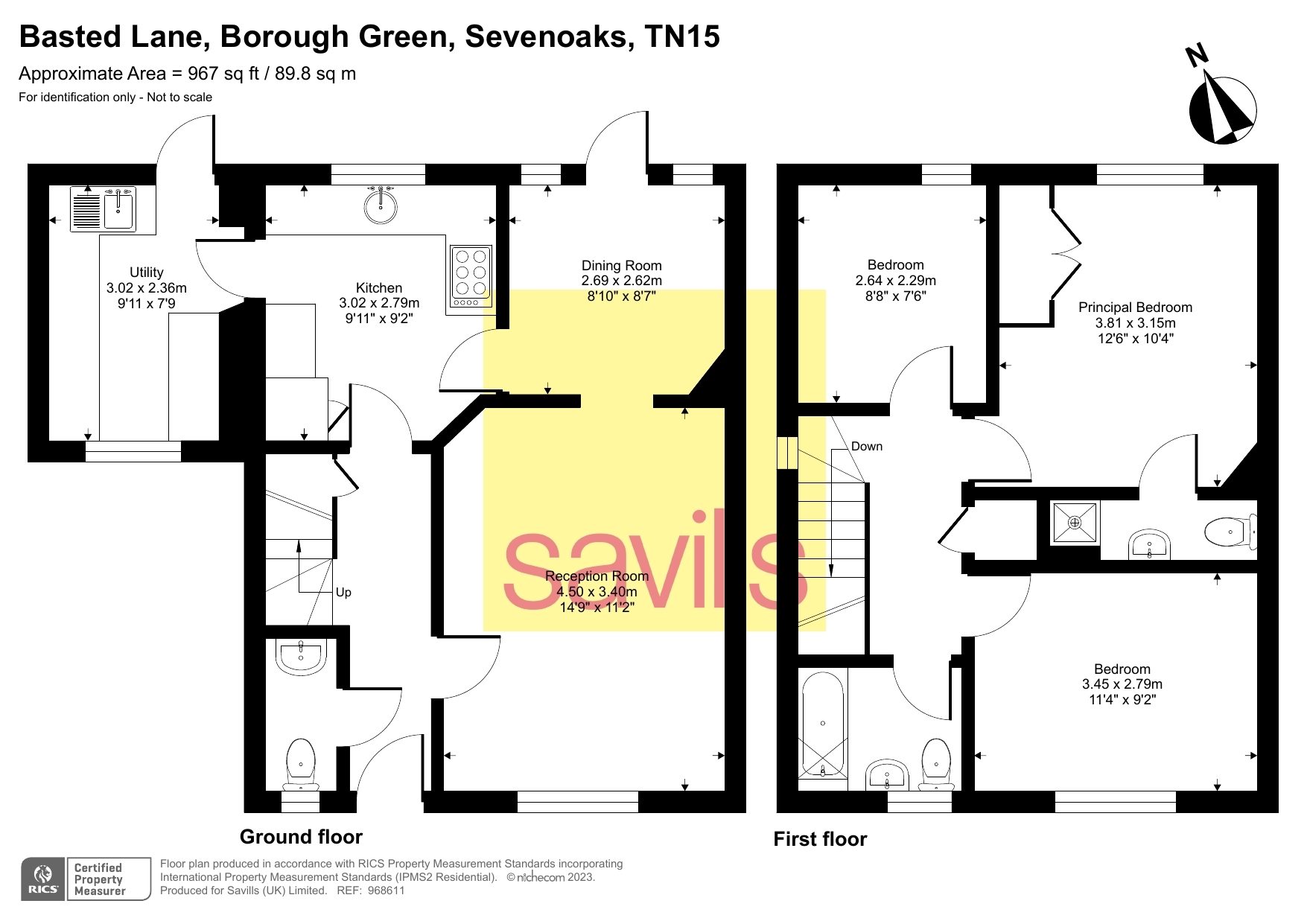 16, Basted Mill, Borough Green floorplan