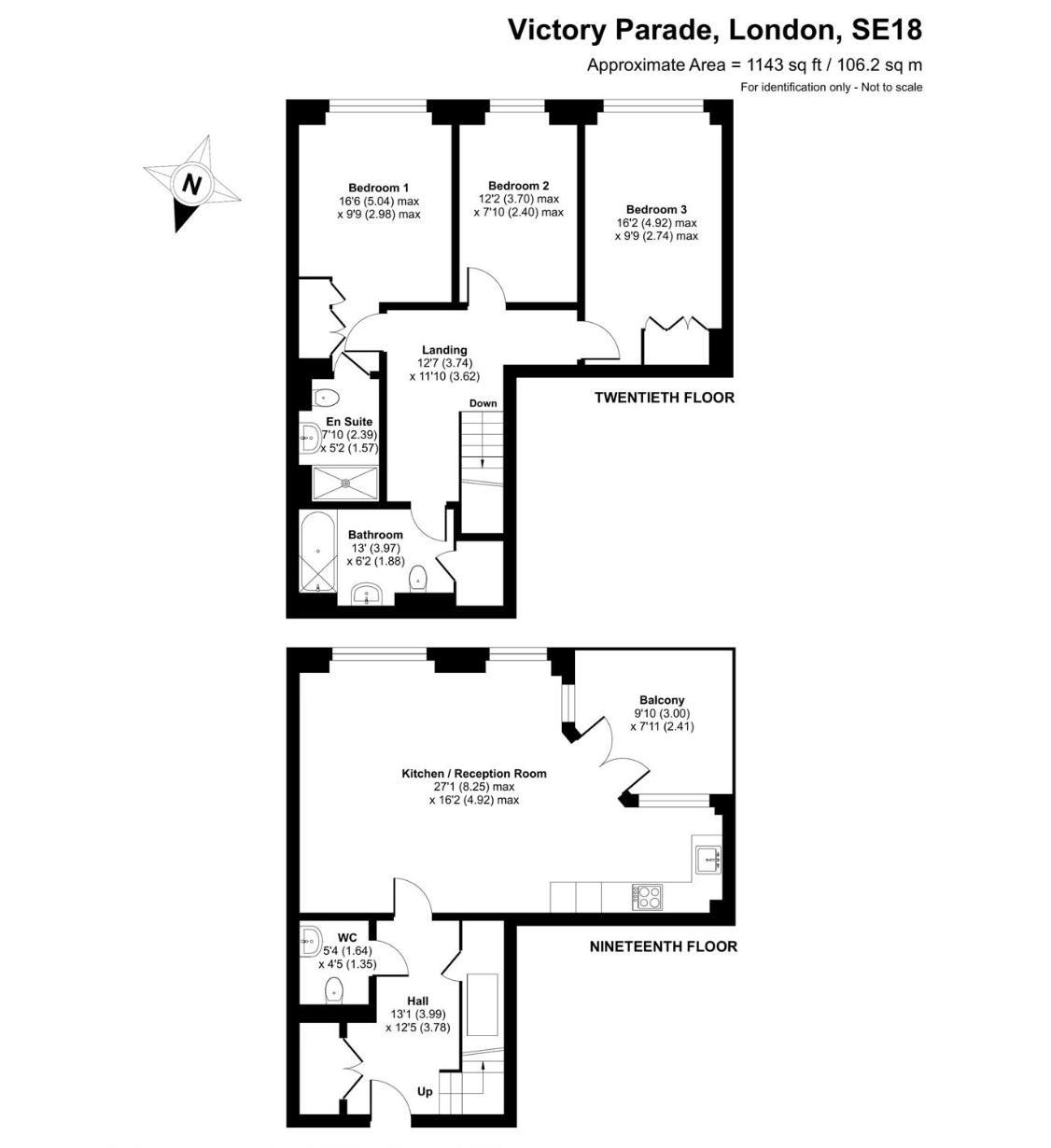 15 Victory Parade, London floorplan