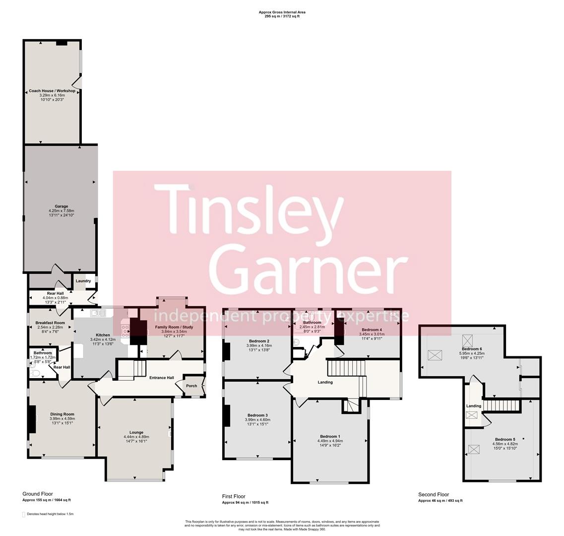 Whitebridge House, Newcastle Road, Stone floorplan