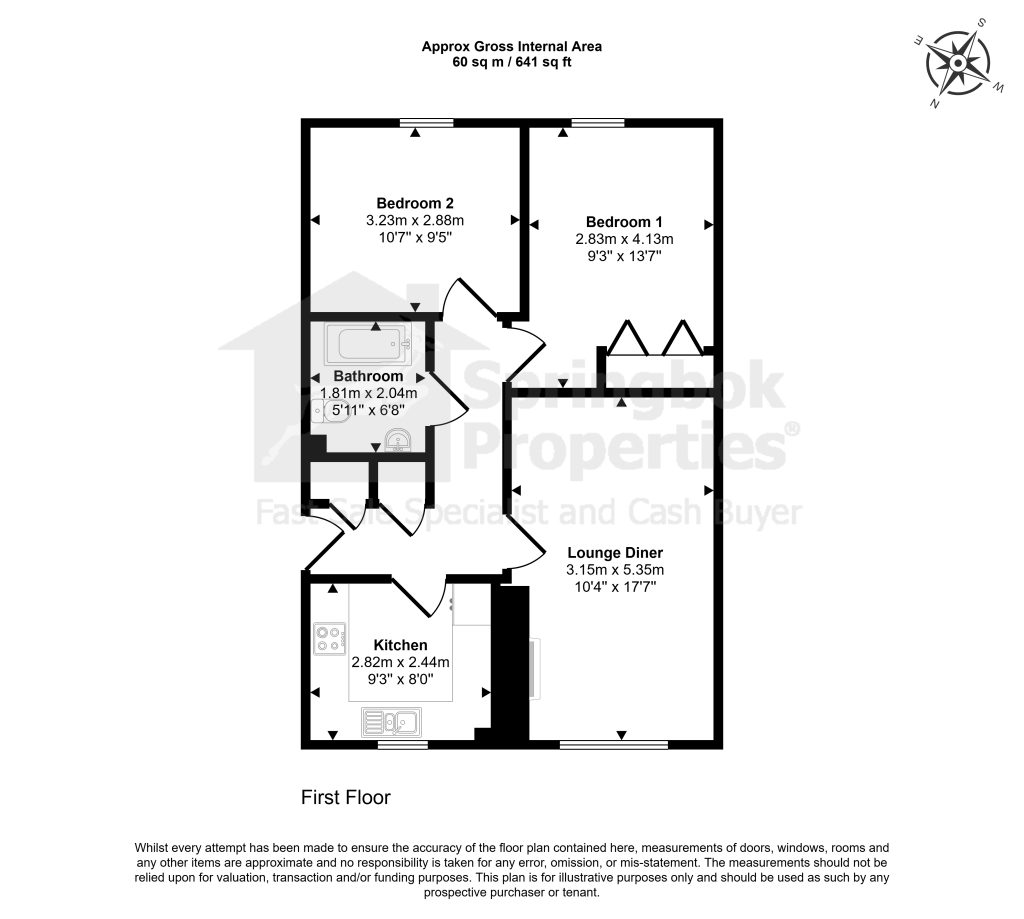 10, Gardeners Close, Maulden floorplan