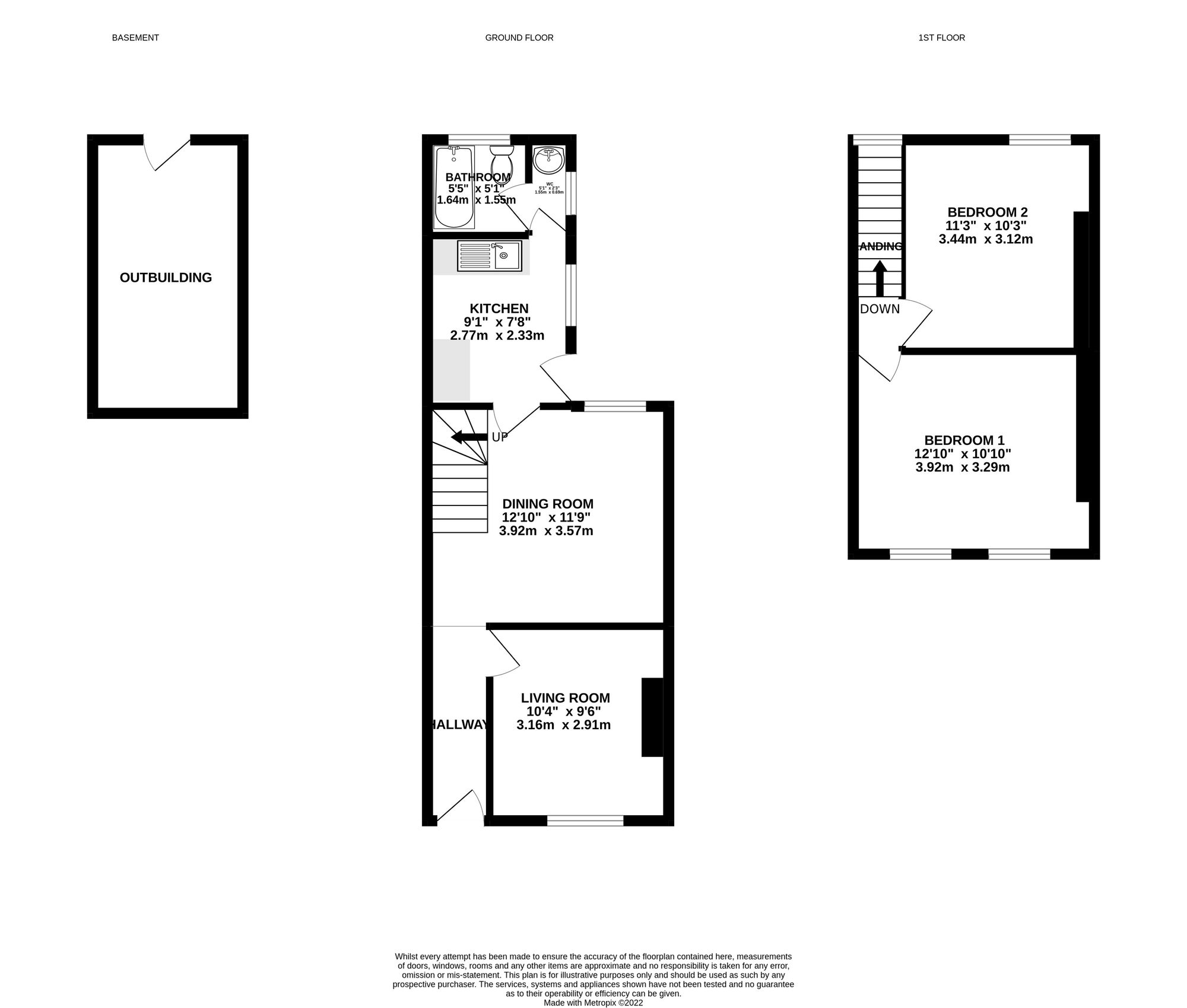 Richmond Road, Six Bells NP13, 2 bedroom terraced house for sale