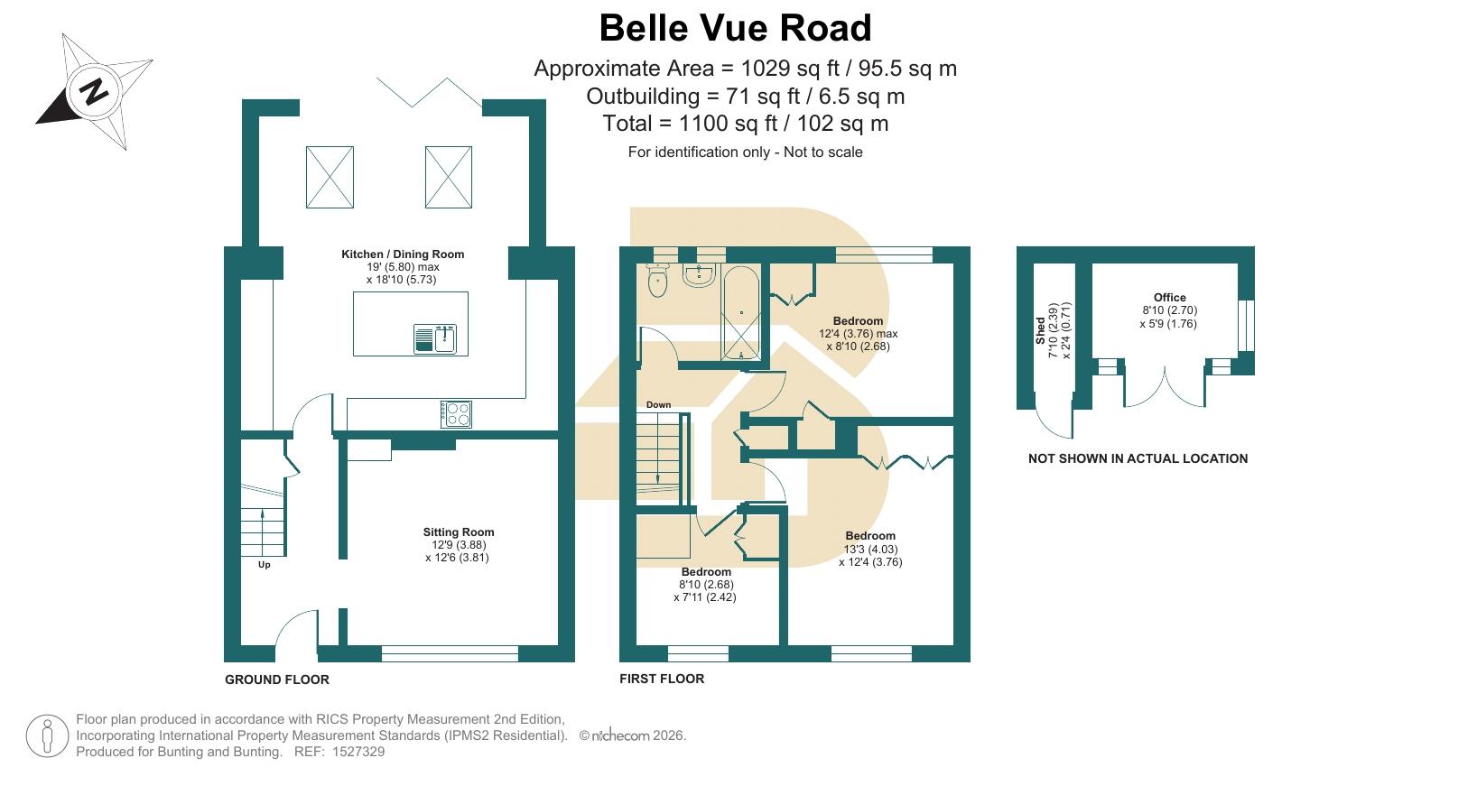 4, Belle Vue Road, Orpington floorplan