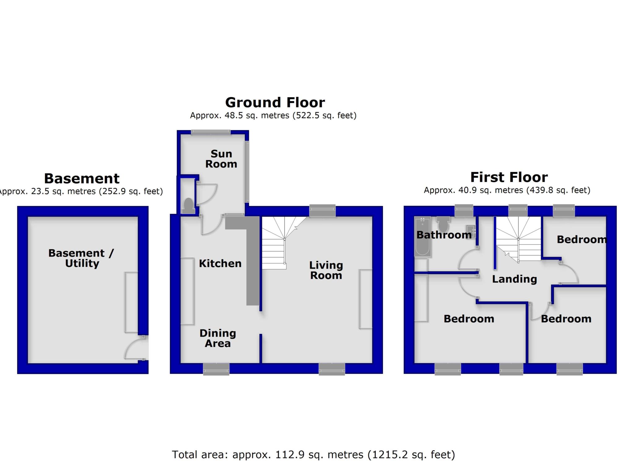 Brynglas House, Aberystwyth floorplan