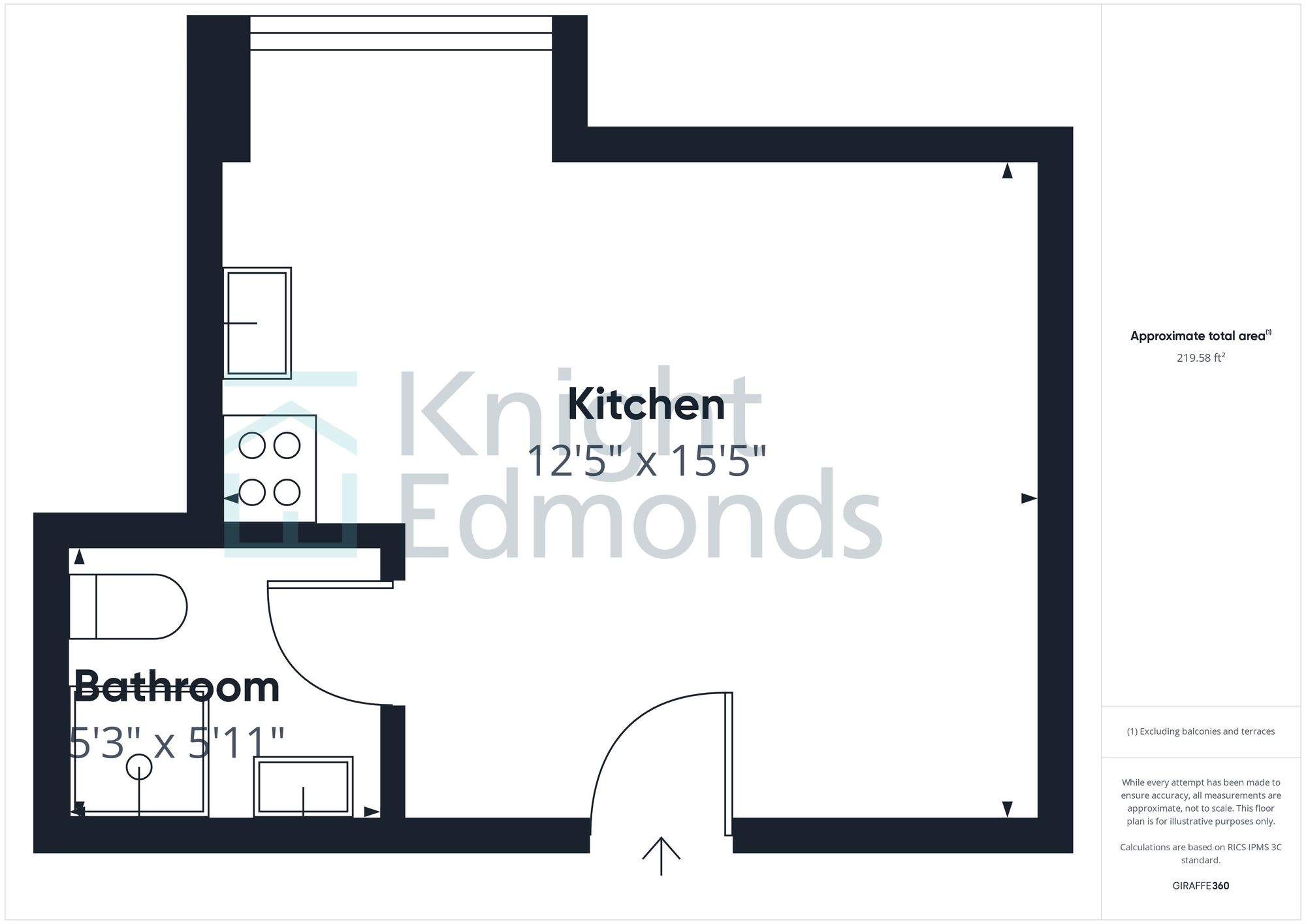 Flat 30, Coronet House, Maidstone floorplan