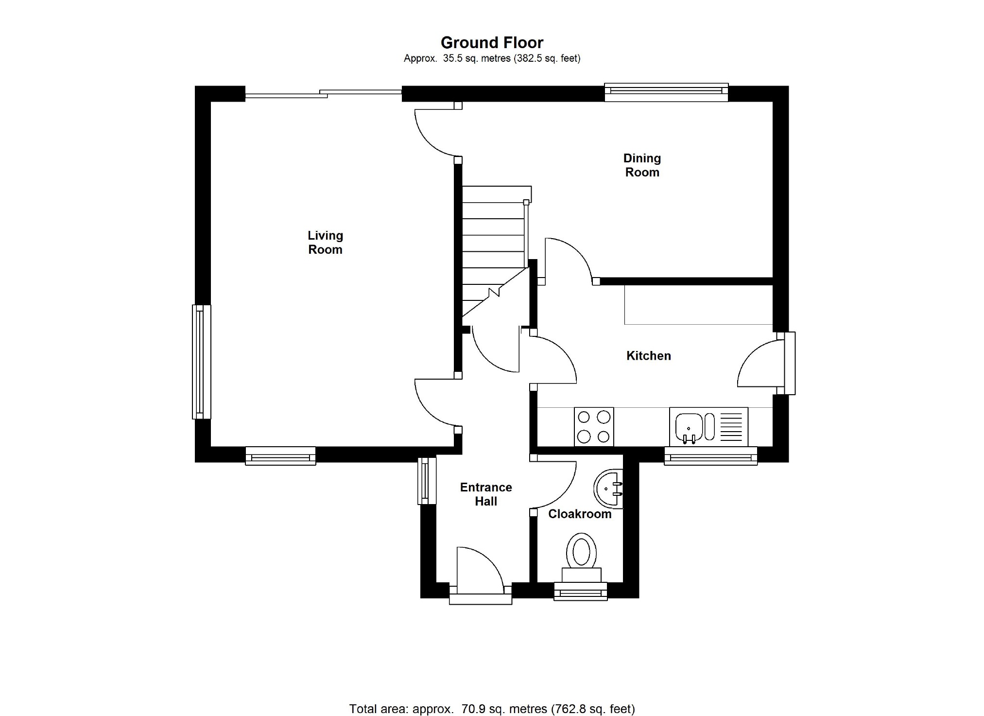 3 Bedrooms Detached house to rent in Douglas Place, Oldbrook, Milton Keynes MK6