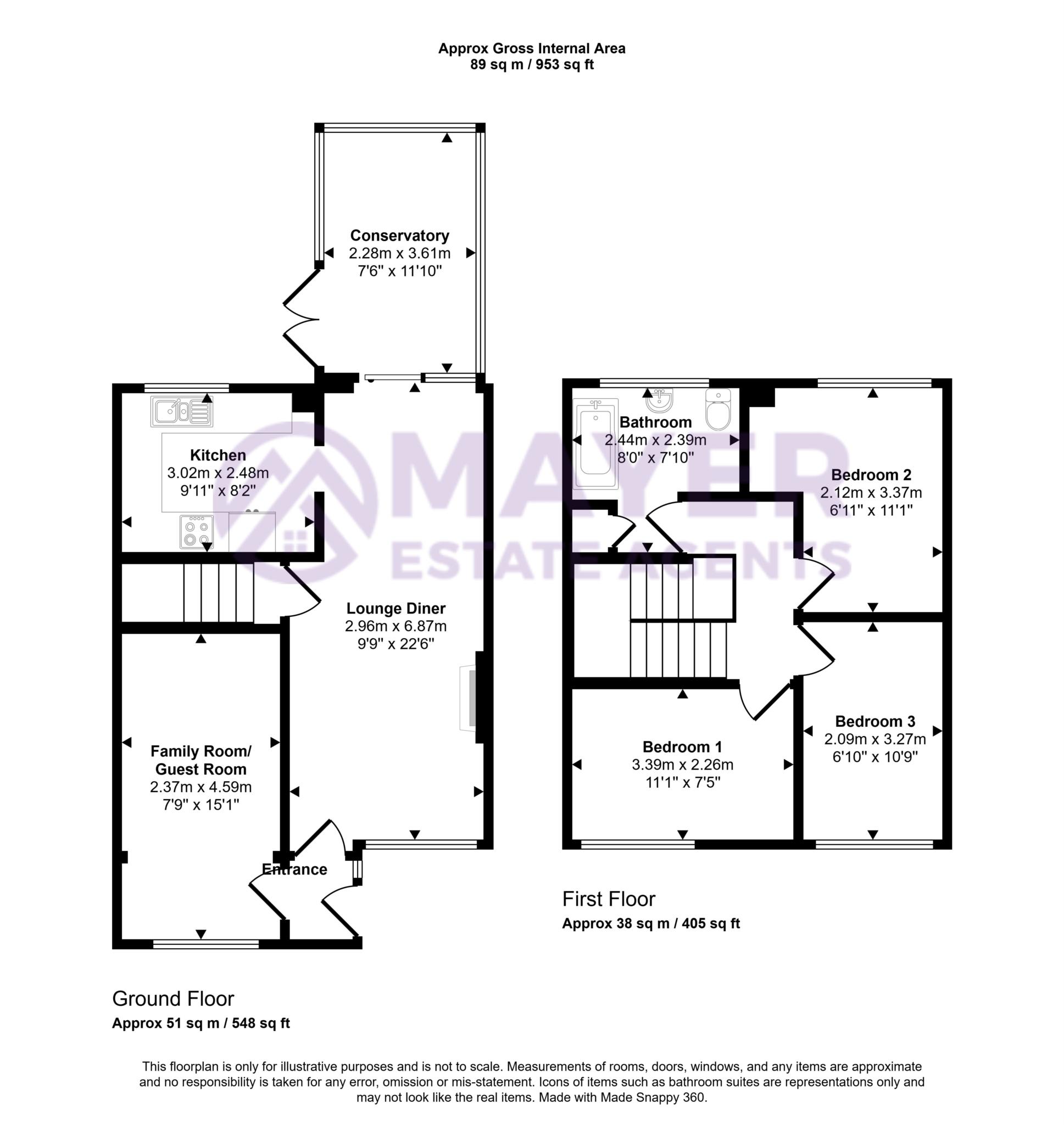 179, Hemerdon Heights, Plymouth floorplan