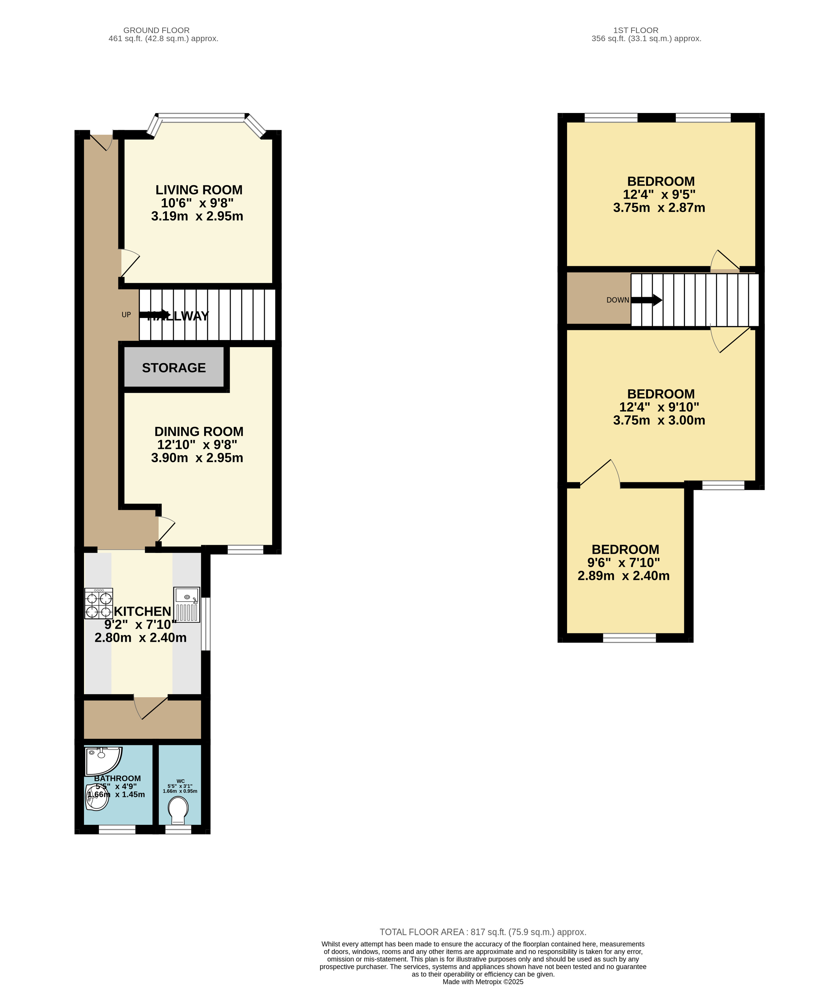51, Hamilton Road, Walthamstow floorplan