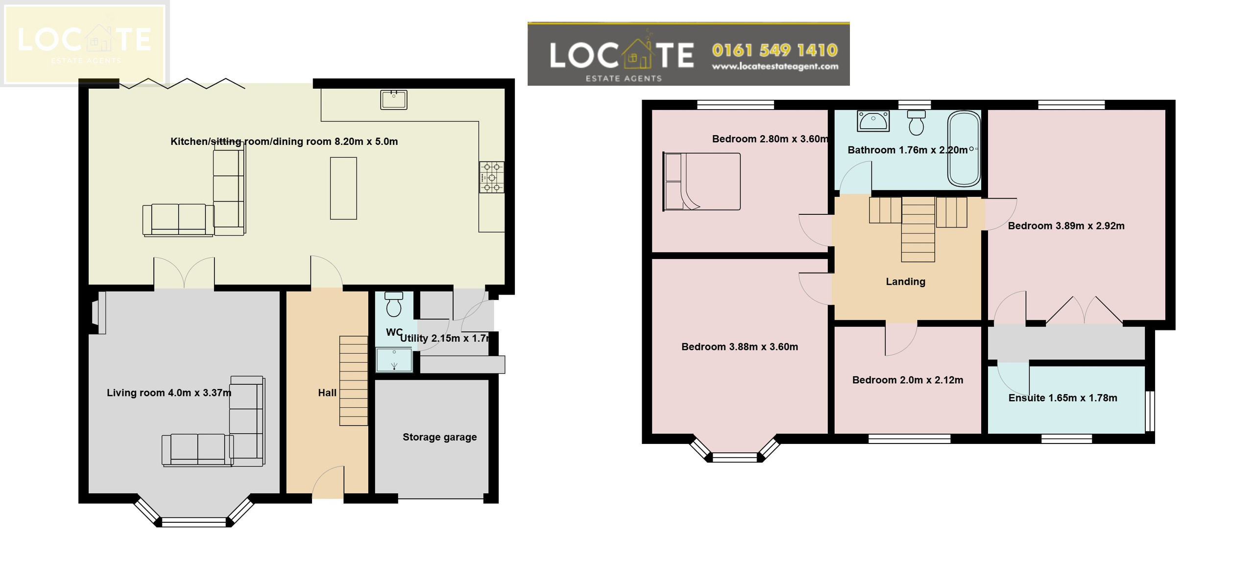 16 Cotswold Avenue, Flixton floorplan