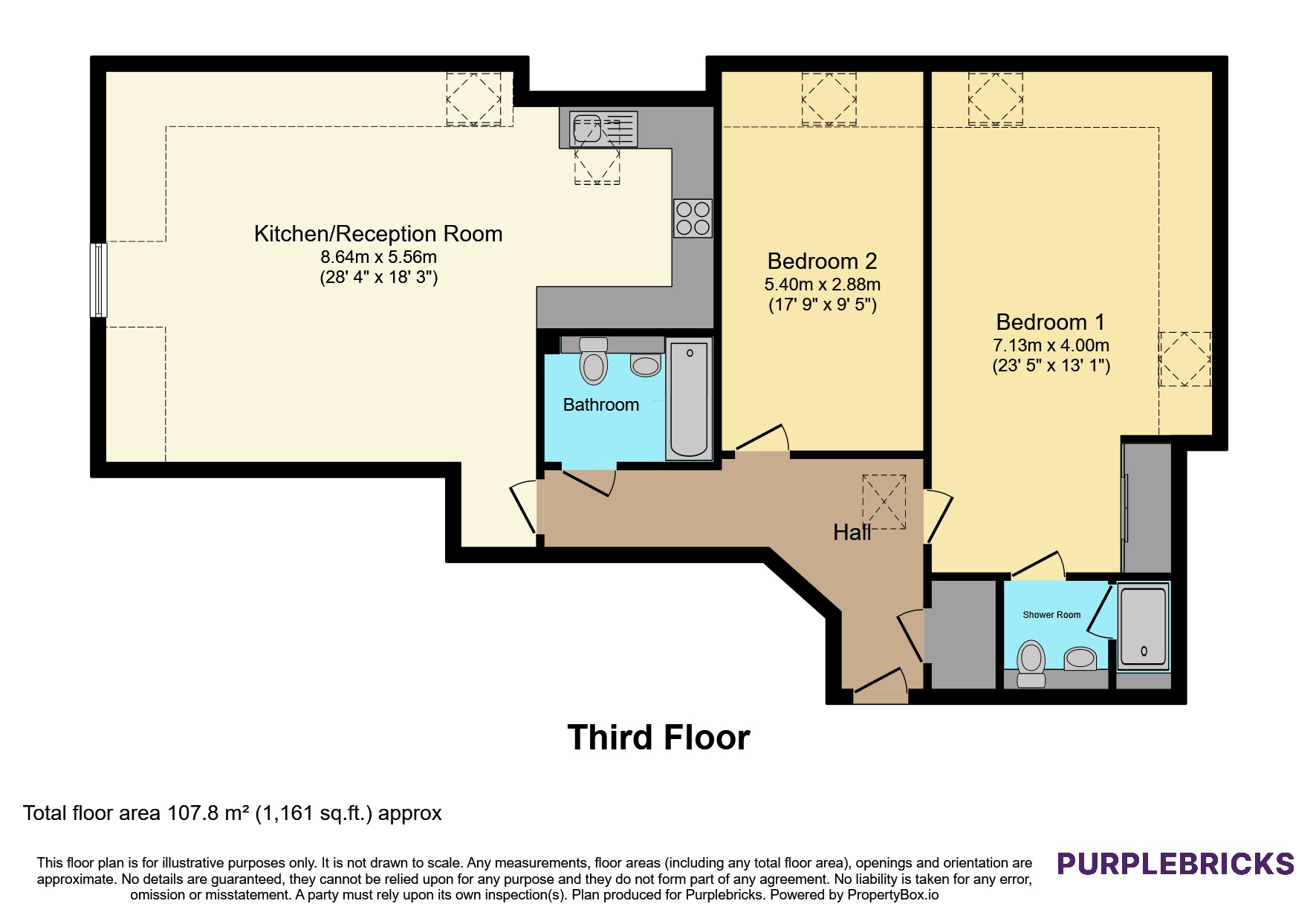 38, Louisa Oakes Close, London floorplan