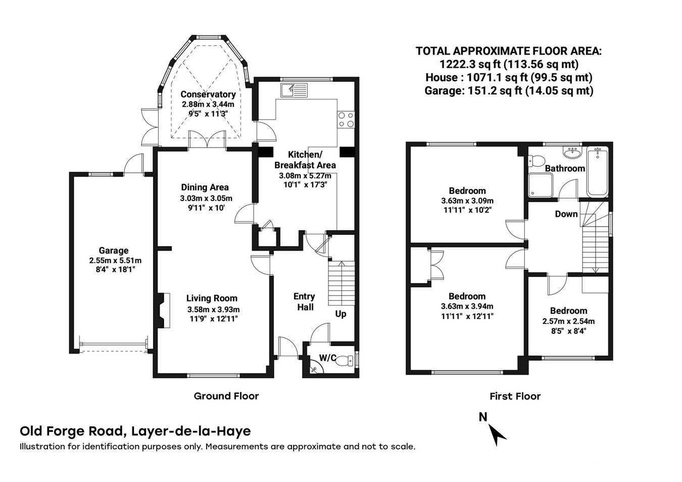 45, Old Forge Road, Colchester floorplan
