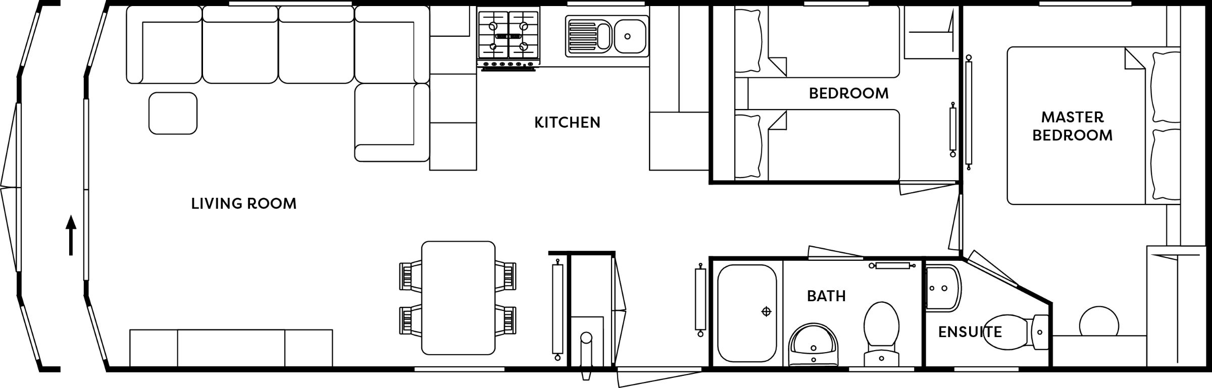 Plot 6, Atlas Chorus 3, Pisces Country Park, Welney floorplan