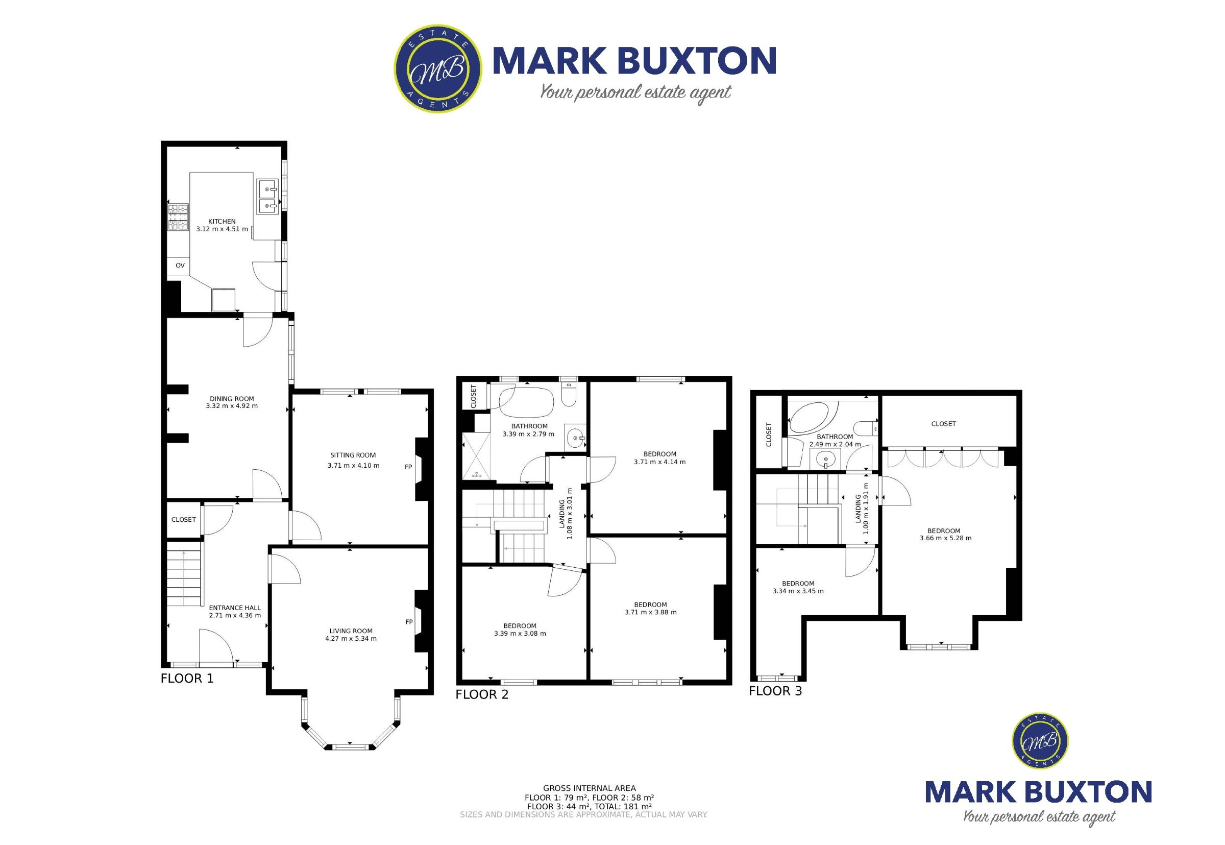 17 Curzon Street, Newcastle-under-Lyme floorplan