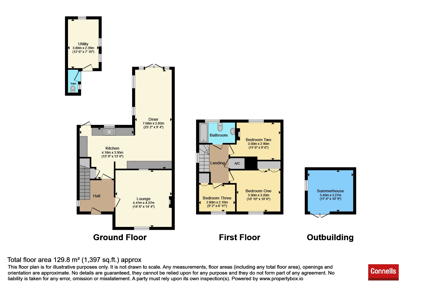 44, Homewood Avenue, Sittingbourne floorplan