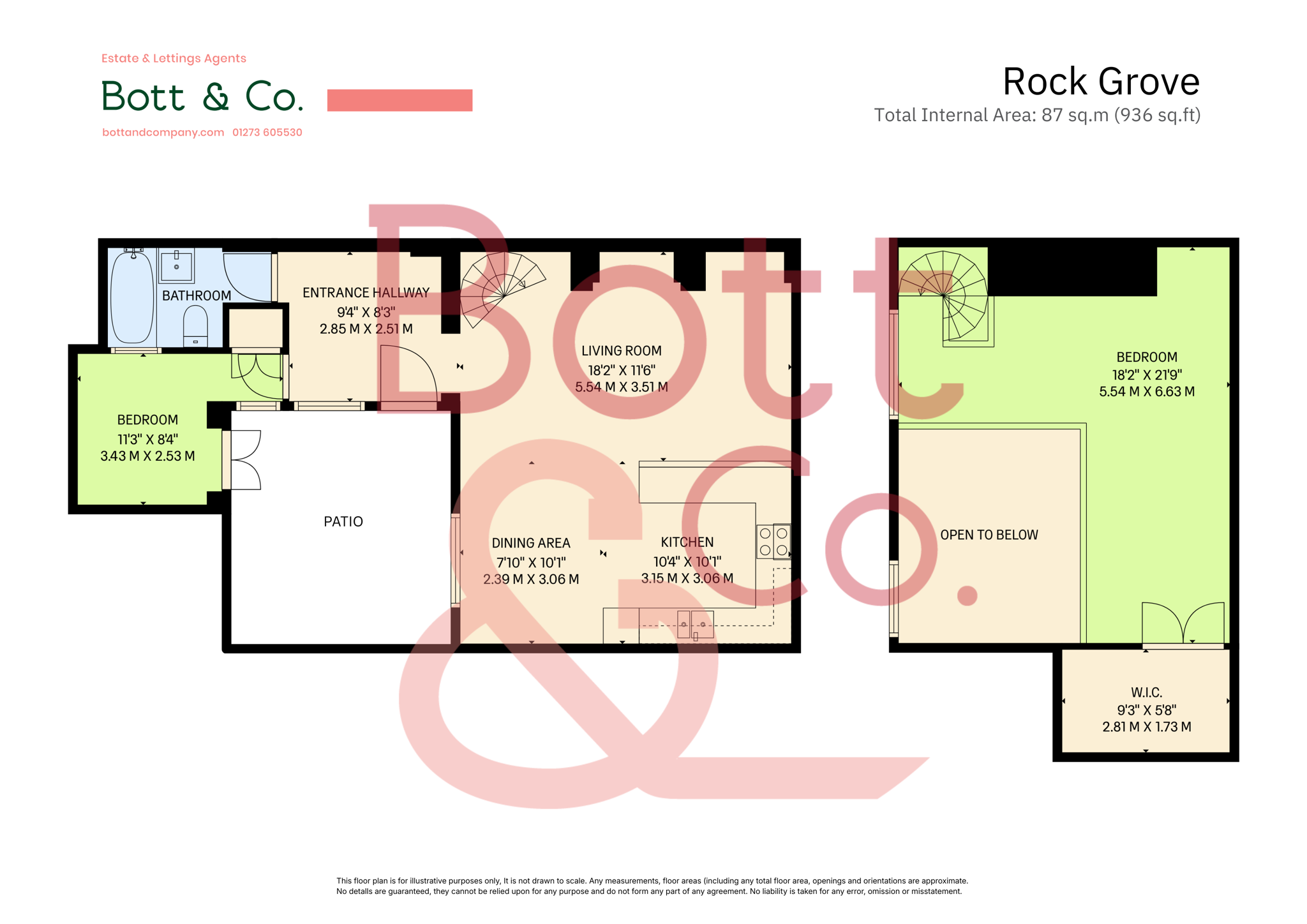 23, Rock Grove, Brighton floorplan