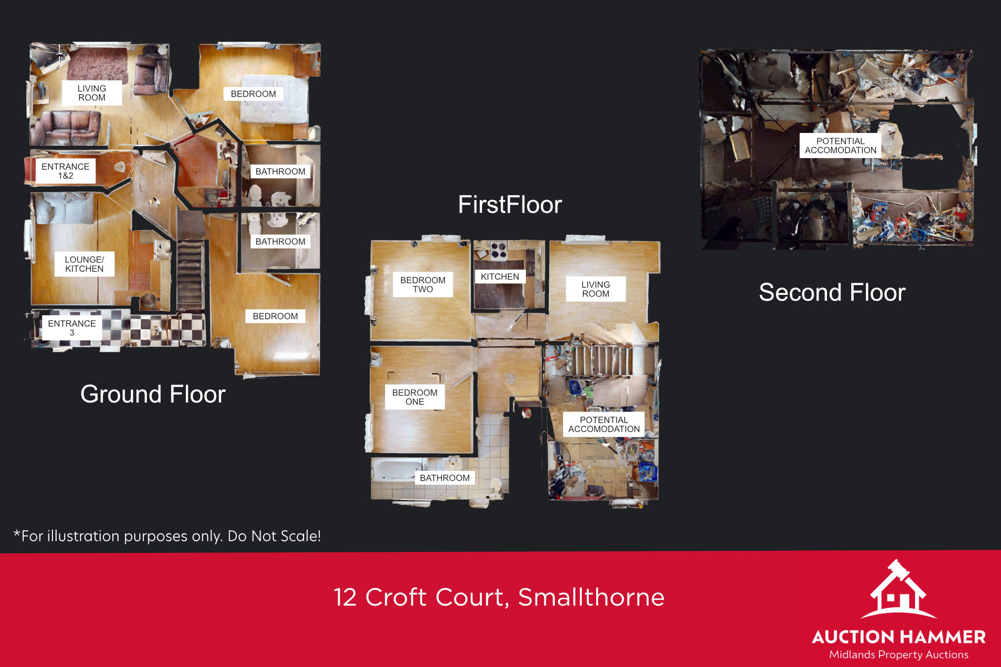 12, Croft Court, Stoke-on-Trent floorplan