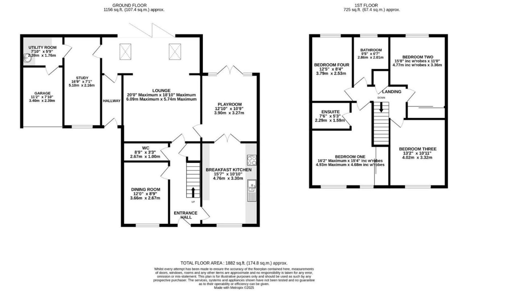 7 Plough Close, Tarporley floorplan