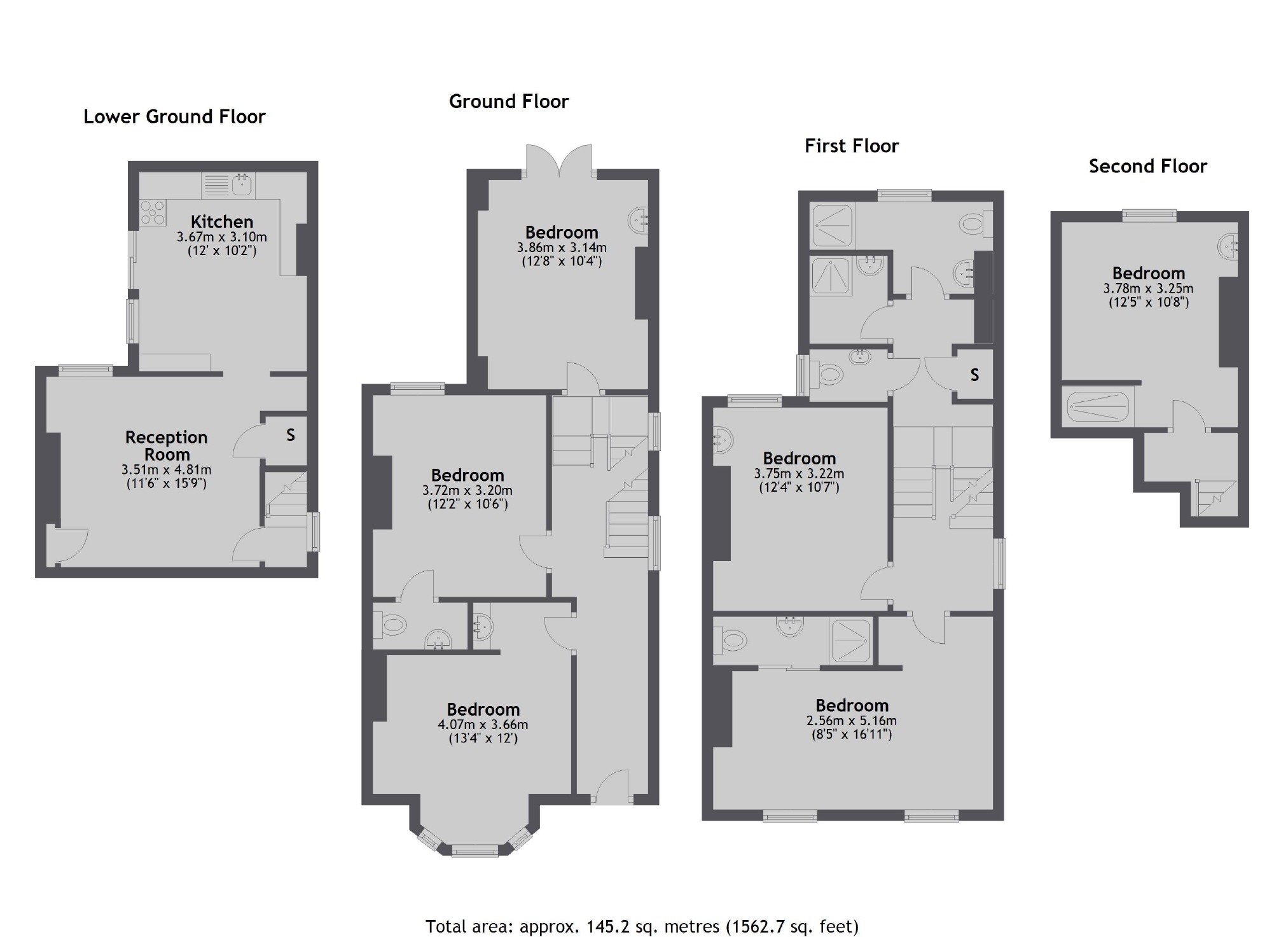 60, East Hill, London floorplan