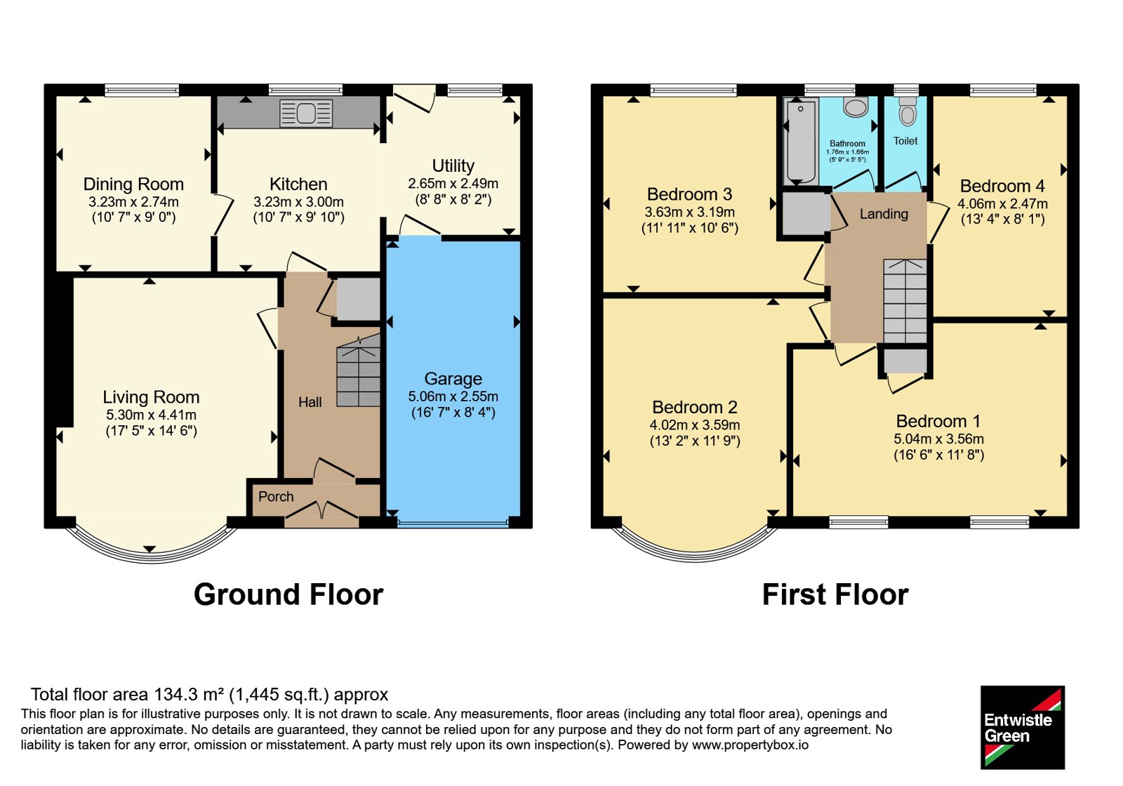 74, Moss Lane, Liverpool floorplan