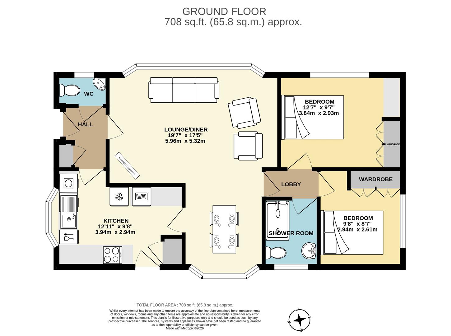 29, Conifer Way, Bognor Regis floorplan