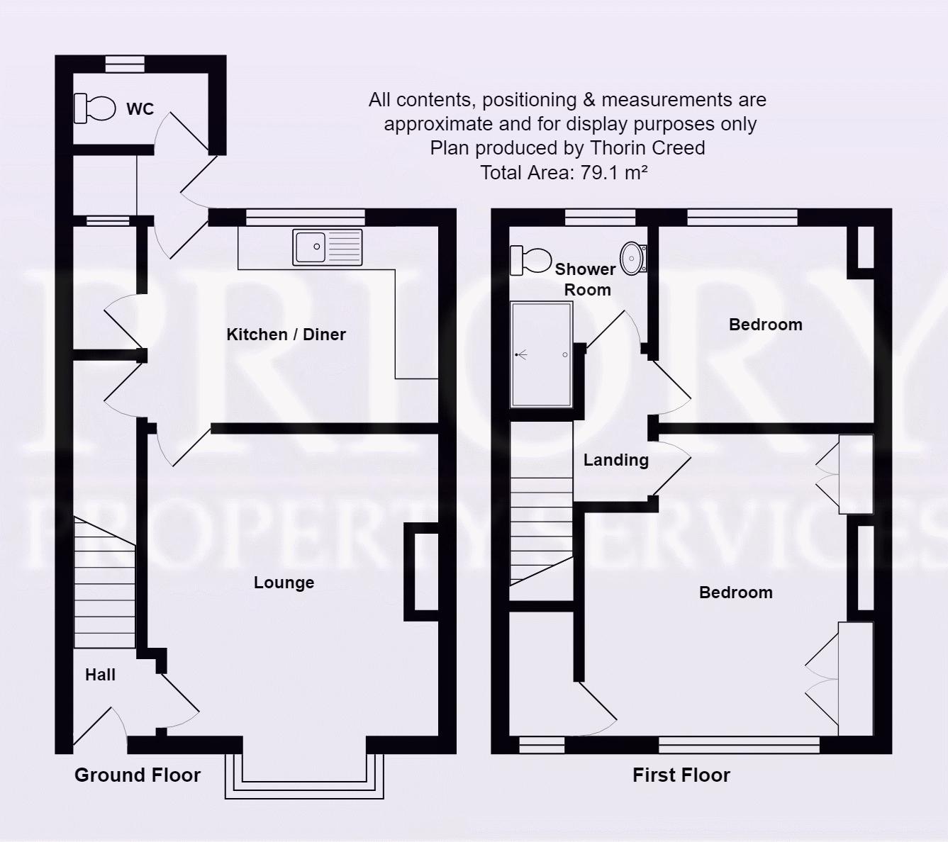 2 Bedrooms Town house for sale in Richards Avenue, Tunstall, Stoke-On-Trent ST6