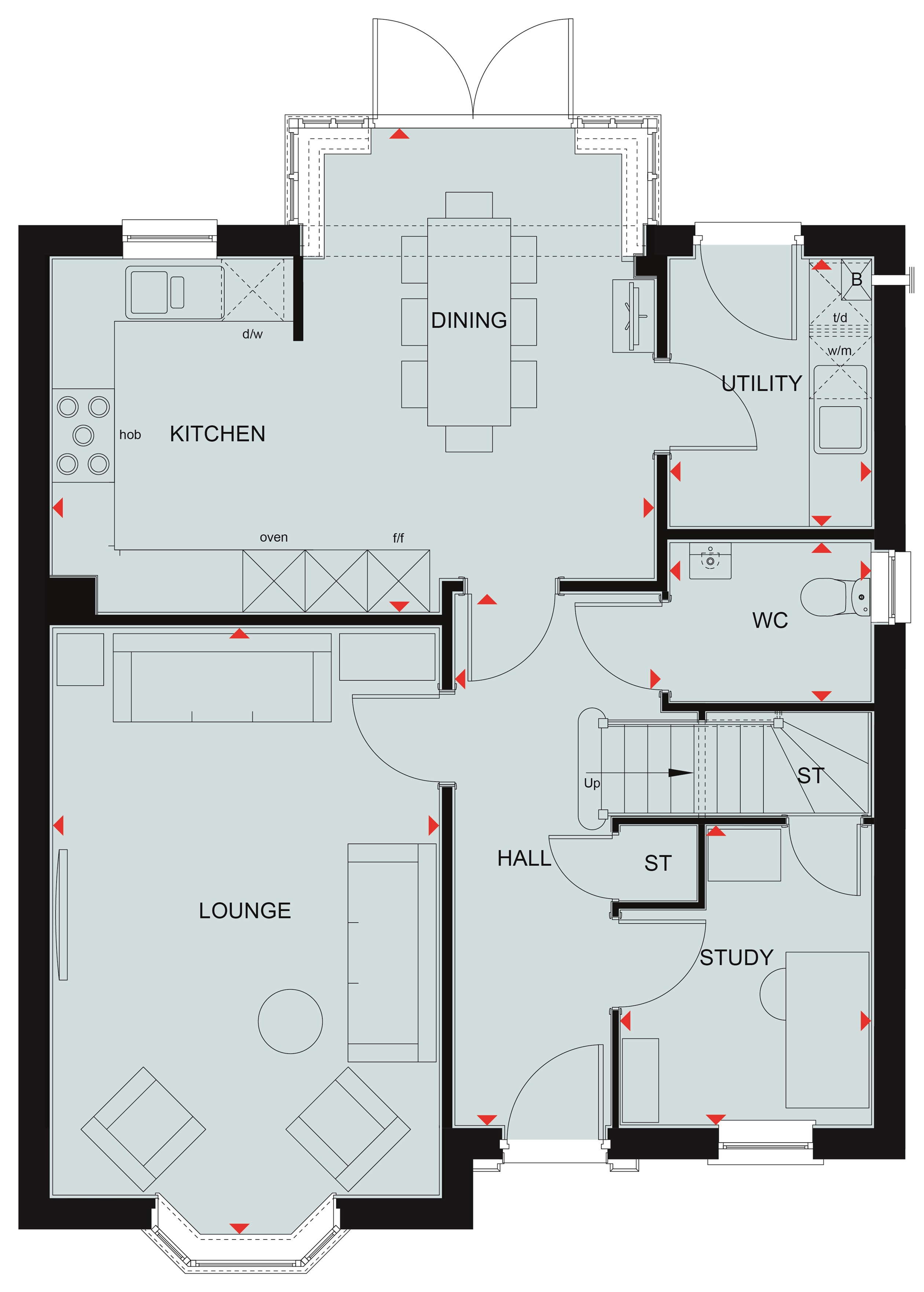 H728045, Stoke Doyle Road, Oundle floorplan