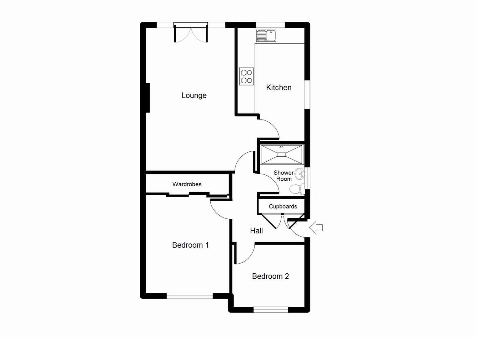 171, Lynncroft, Nottingham floorplan