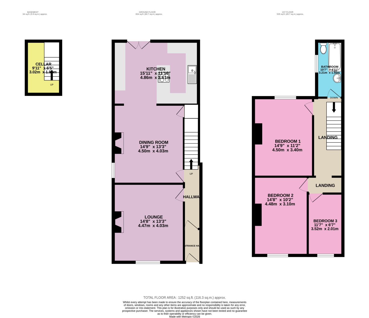 121, Sapgate Lane Thornton, Bradford floorplan