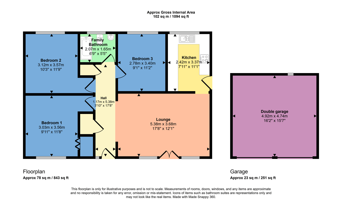 Springbank Cottage, Halfields Court, Kennoway floorplan